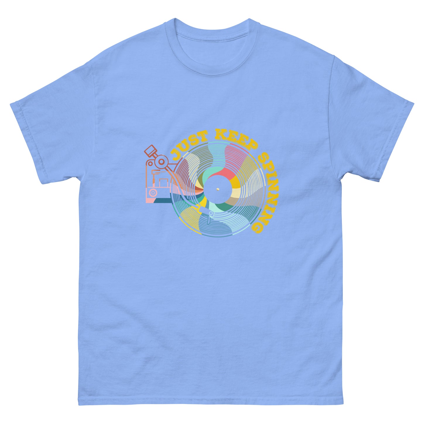 Just Keep Spinning Men's classic tee
