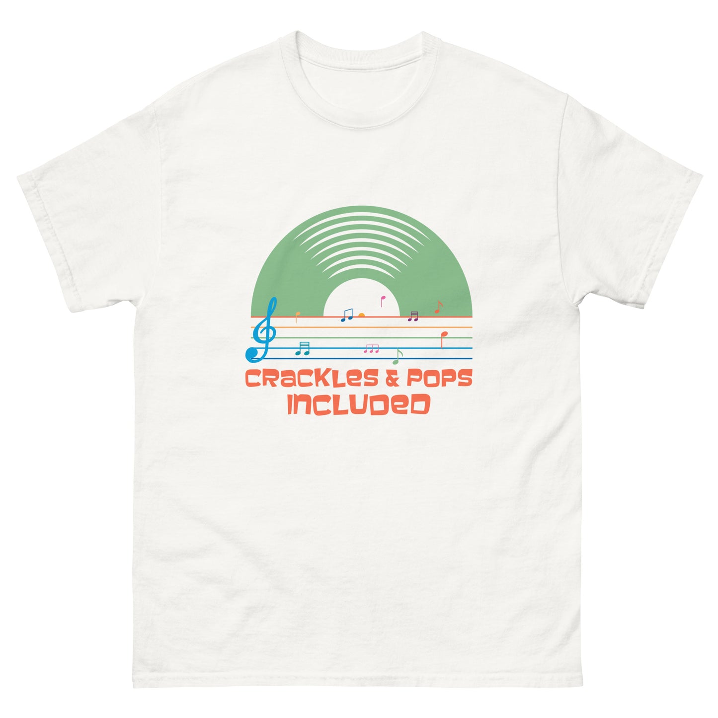 Crackles and Pops Included Men's classic tee