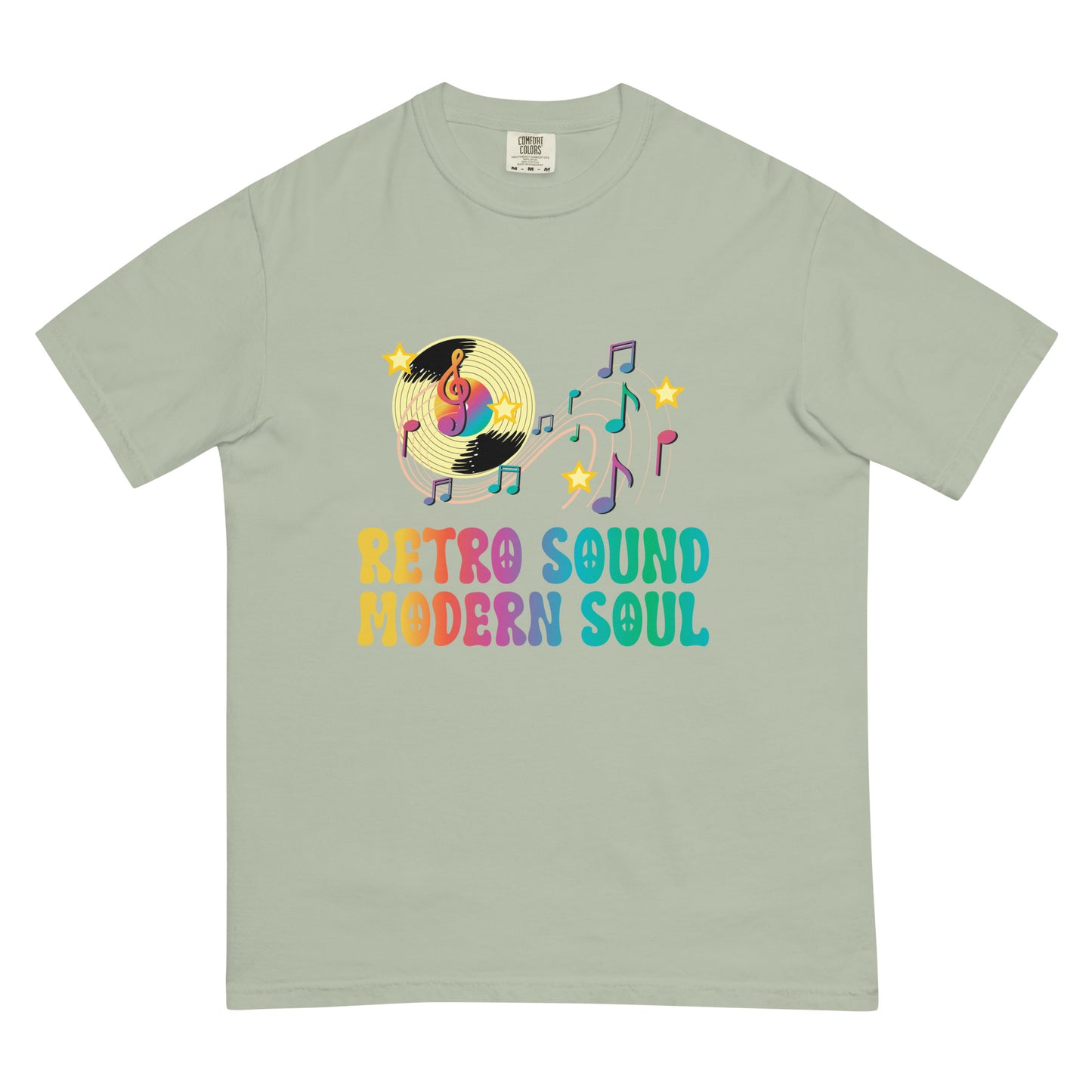 Retro Sound Modern Soul Unisex Comfort Colors heavyweight t-shirt