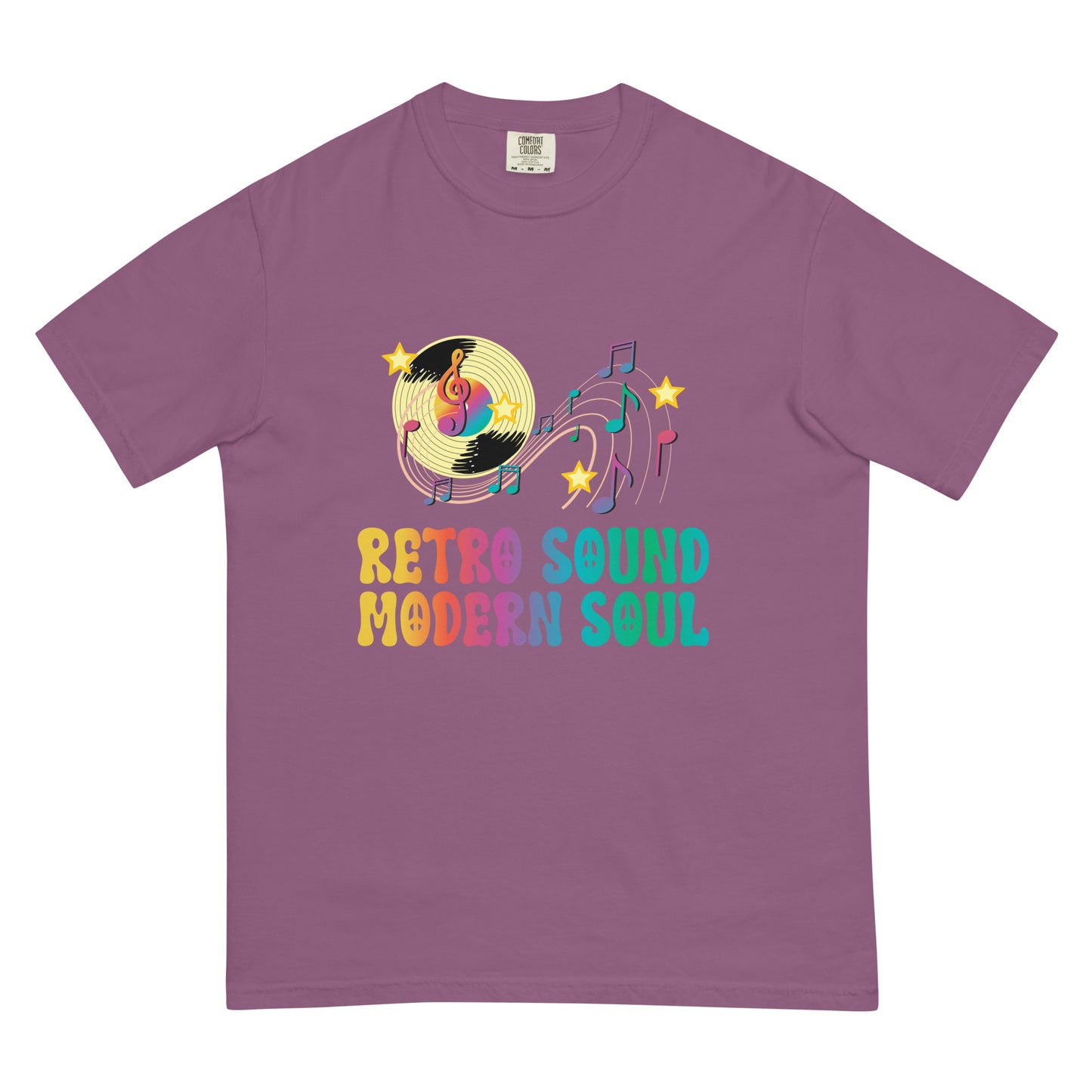 Retro Sound Modern Soul Unisex Comfort Colors heavyweight t-shirt