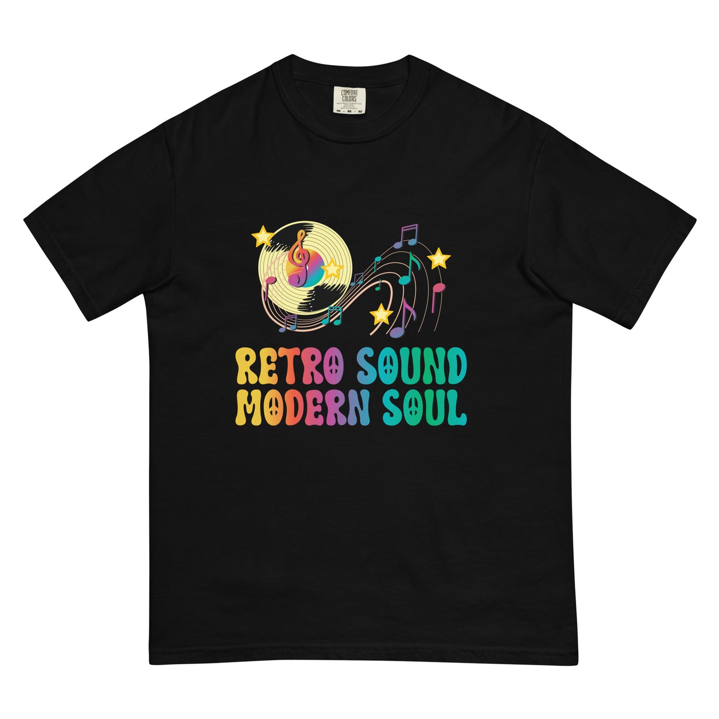Retro Sound Modern Soul Unisex Comfort Colors heavyweight t-shirt