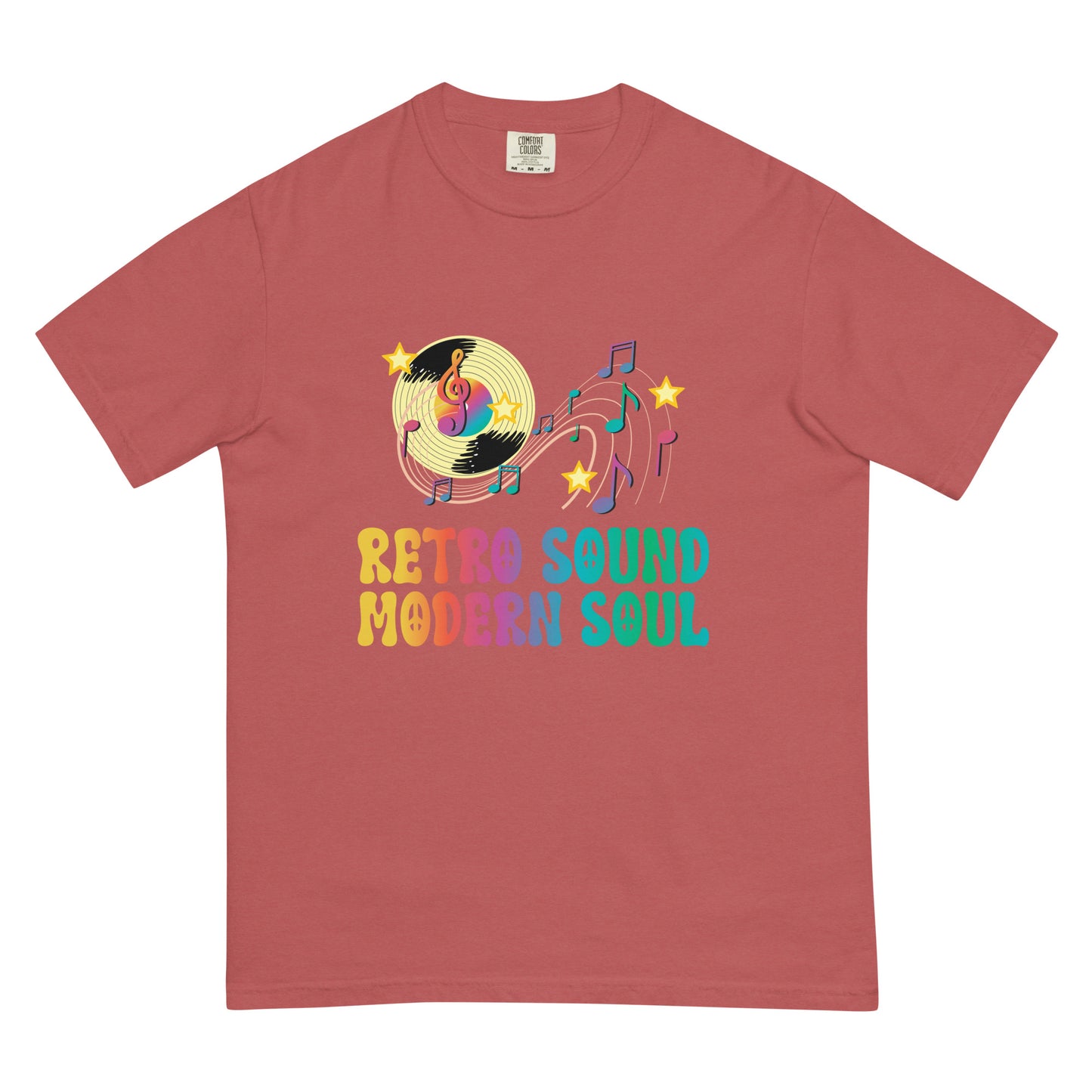 Retro Sound Modern Soul Unisex Comfort Colors heavyweight t-shirt