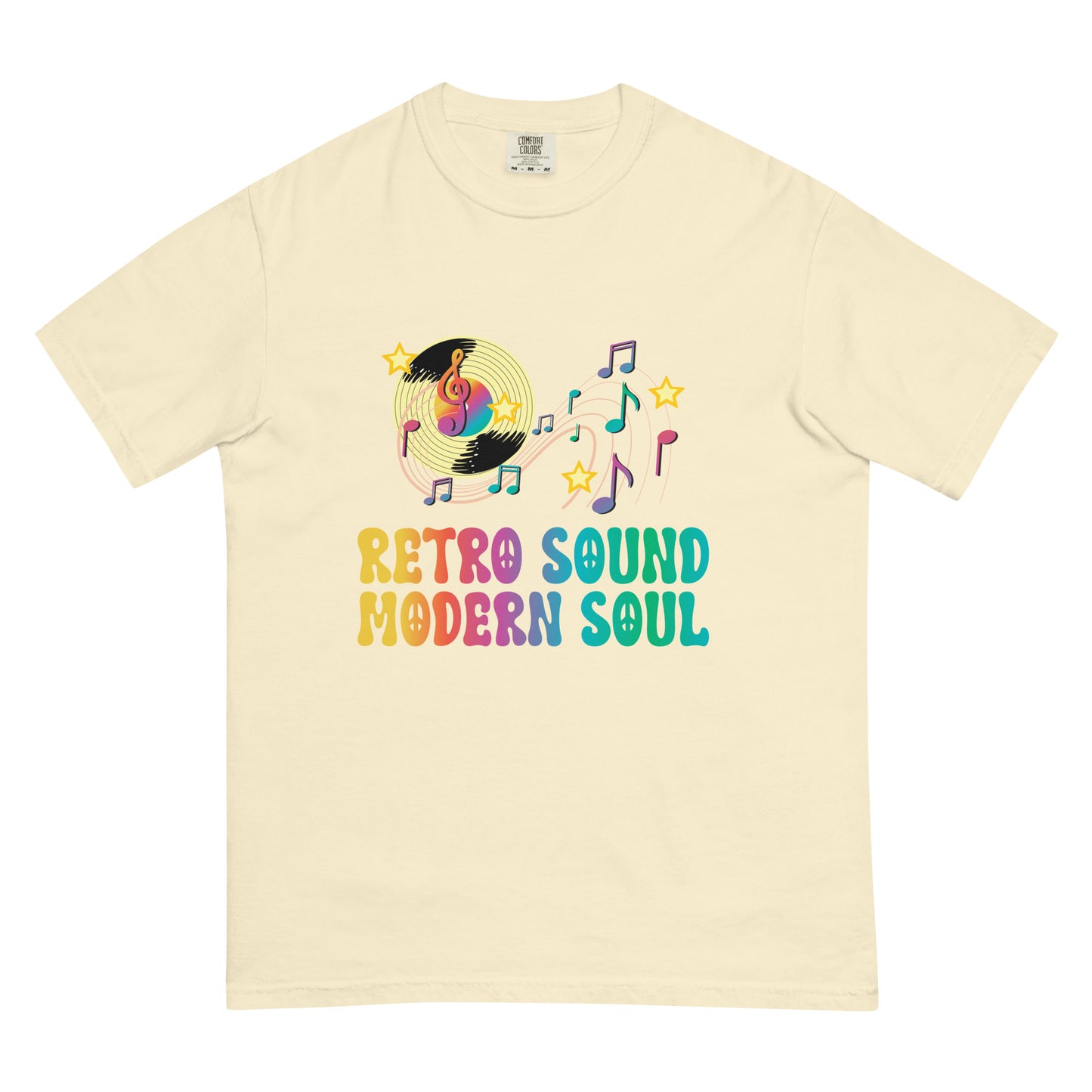 Retro Sound Modern Soul Unisex Comfort Colors heavyweight t-shirt