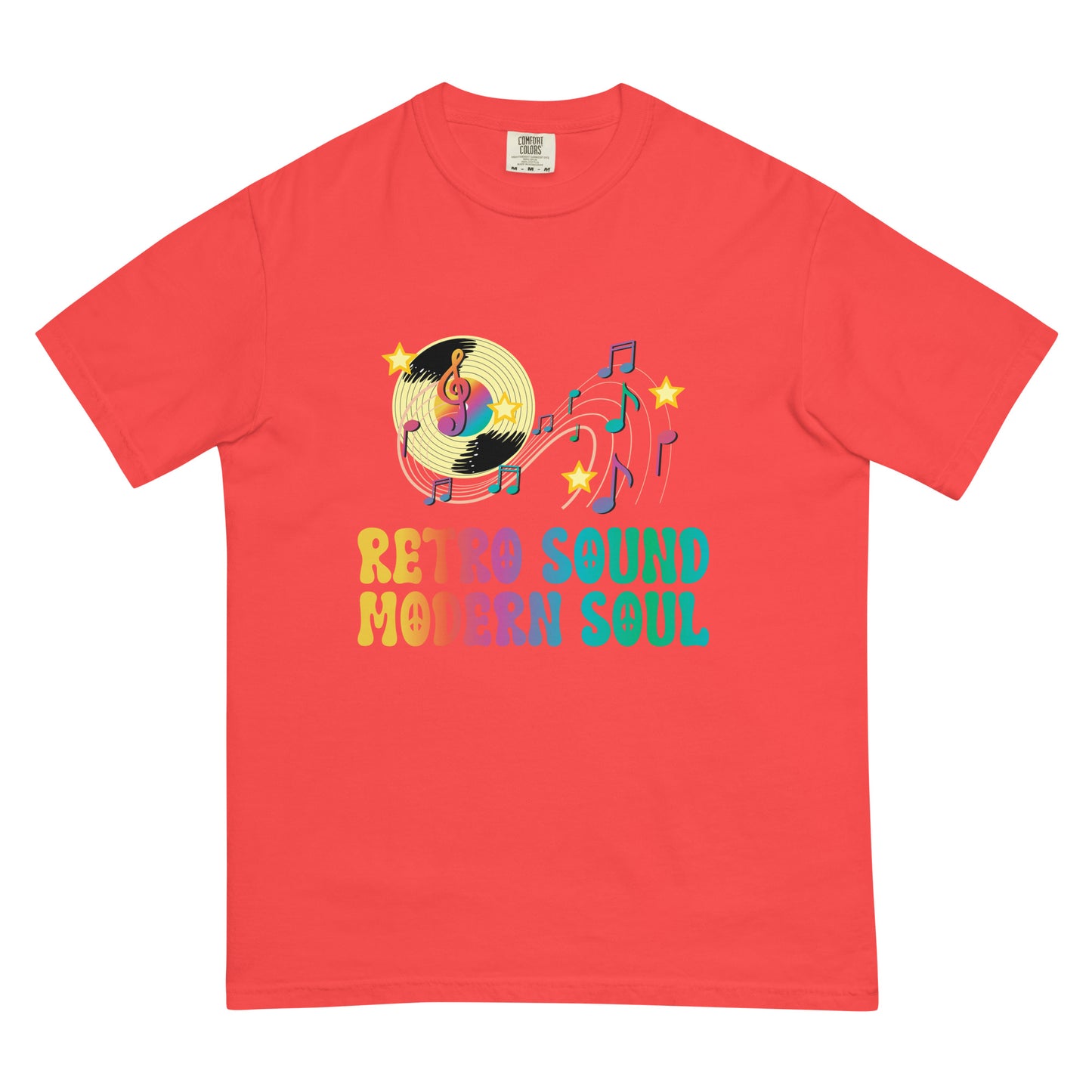 Retro Sound Modern Soul Unisex Comfort Colors heavyweight t-shirt