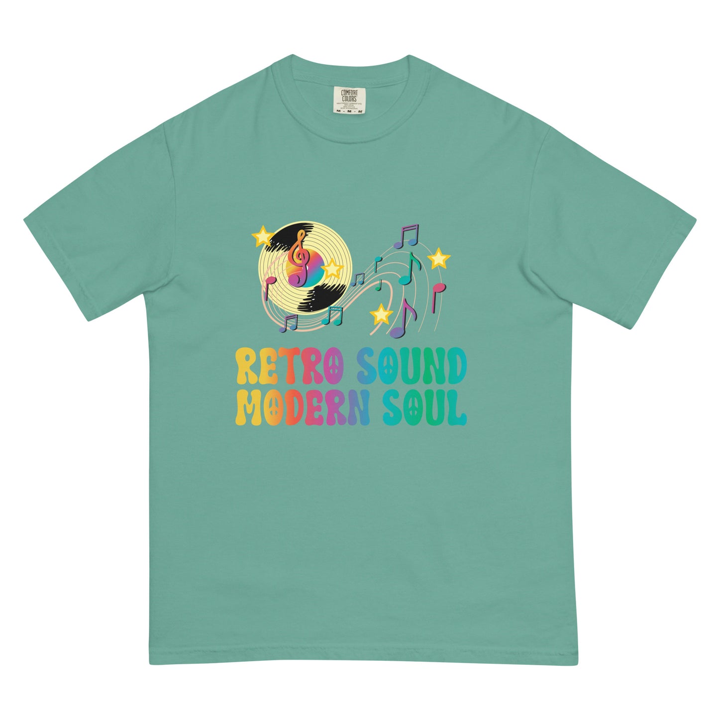 Retro Sound Modern Soul Unisex Comfort Colors heavyweight t-shirt