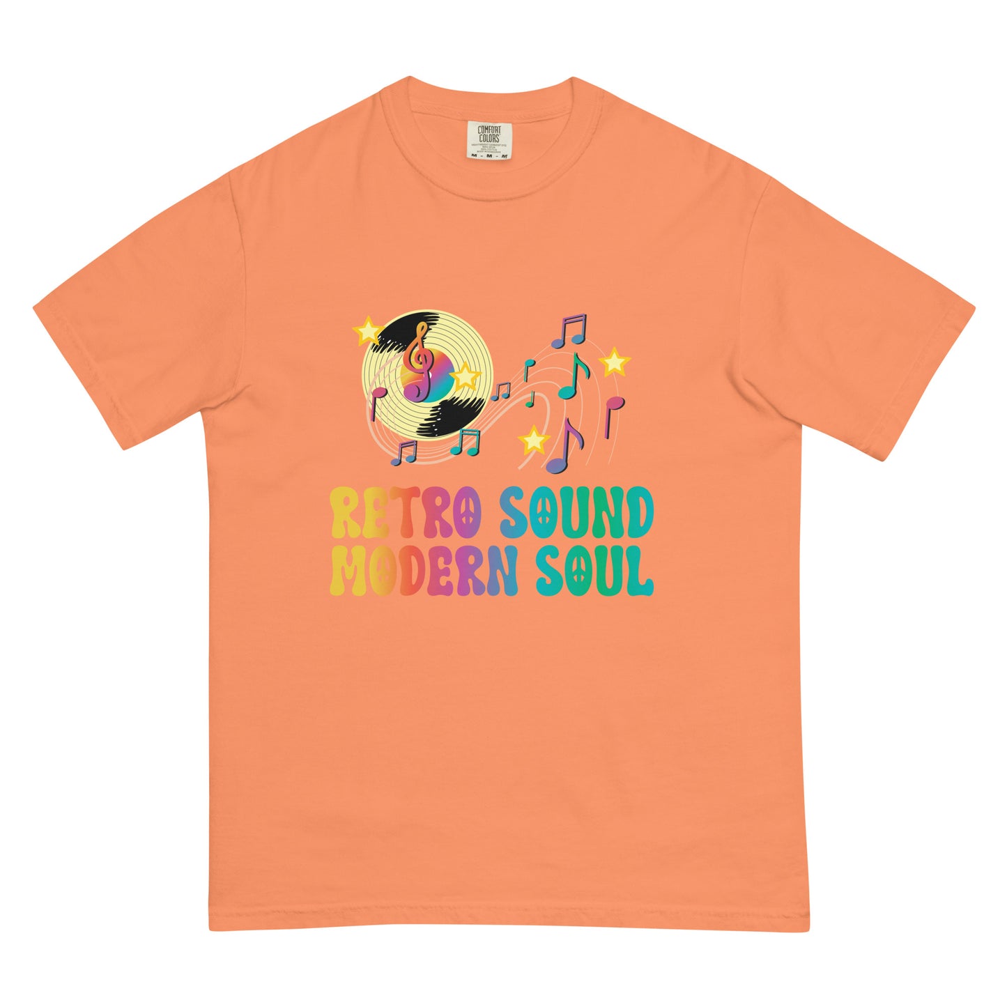 Retro Sound Modern Soul Unisex Comfort Colors heavyweight t-shirt