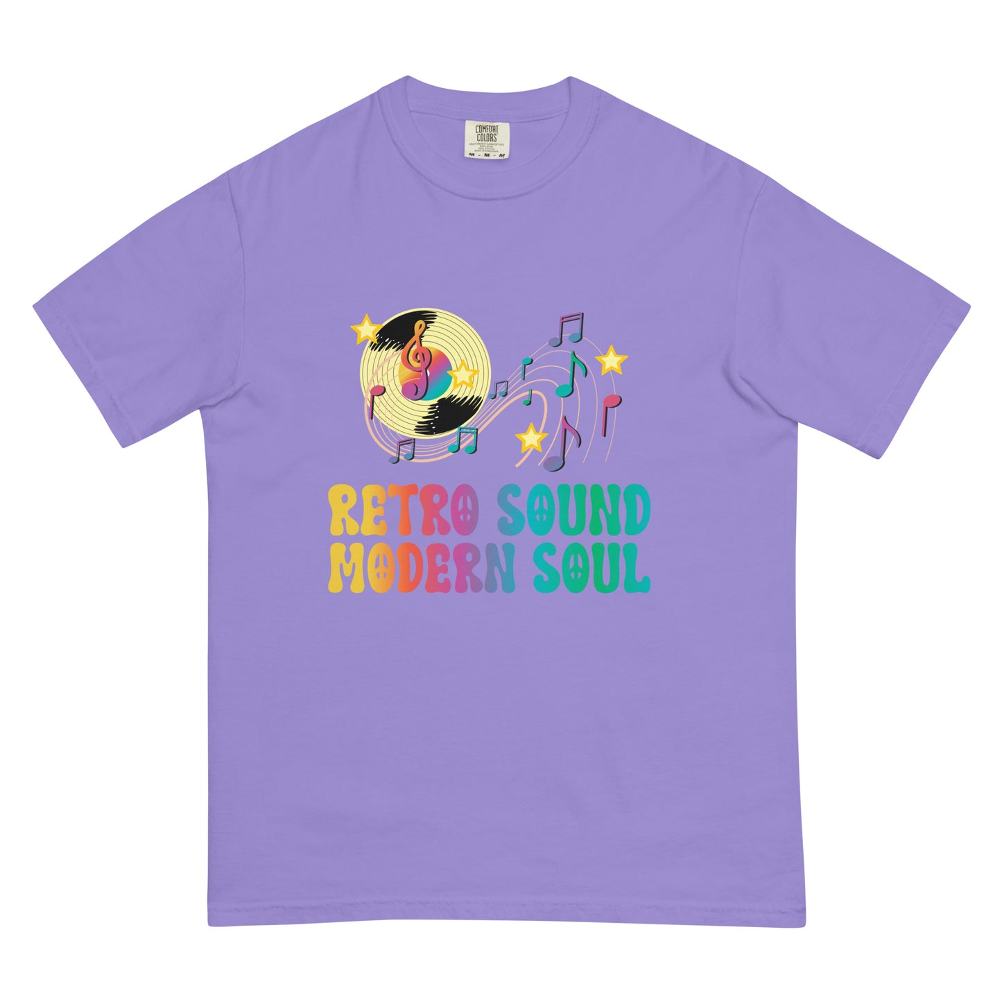 Retro Sound Modern Soul Unisex Comfort Colors heavyweight t-shirt