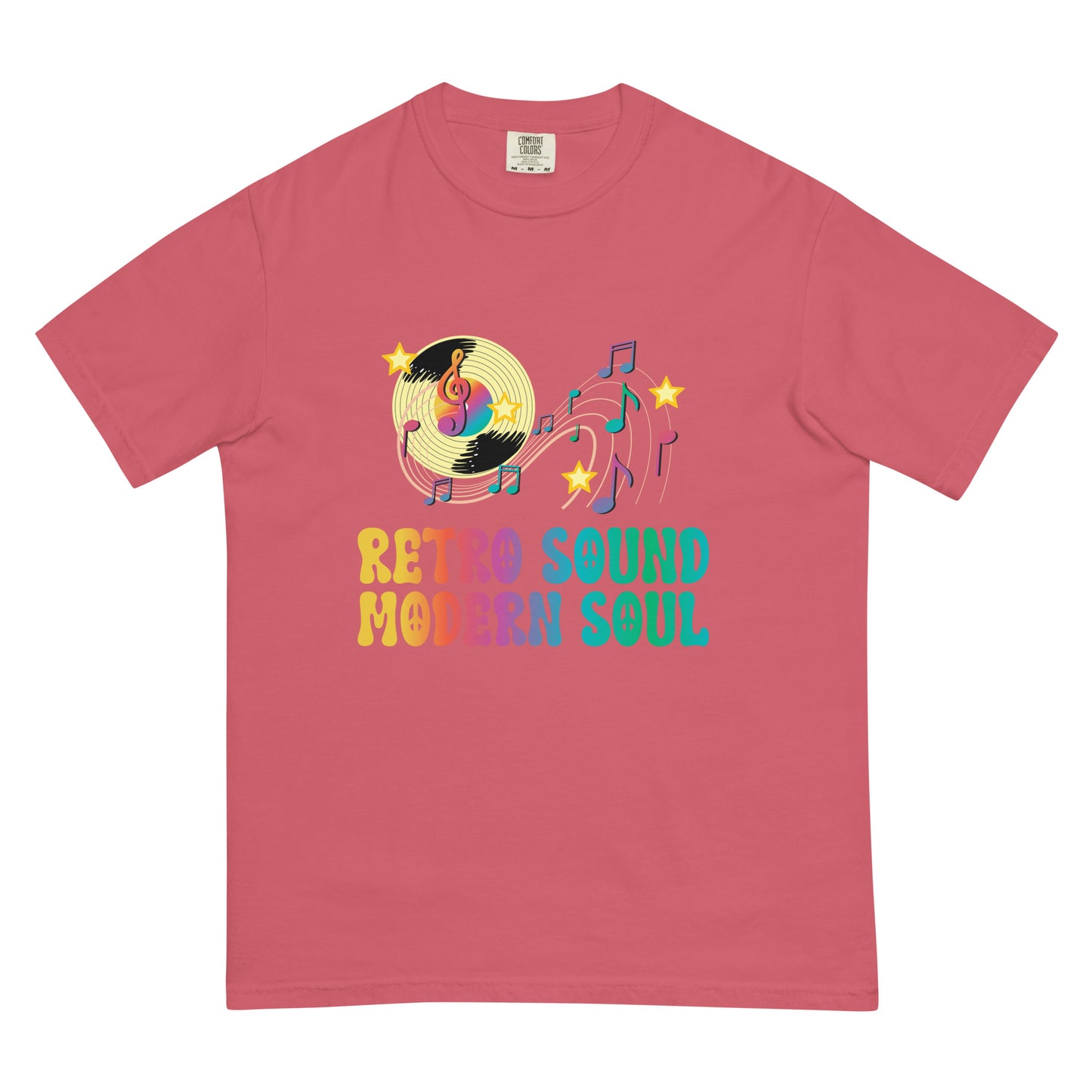 Retro Sound Modern Soul Unisex Comfort Colors heavyweight t-shirt