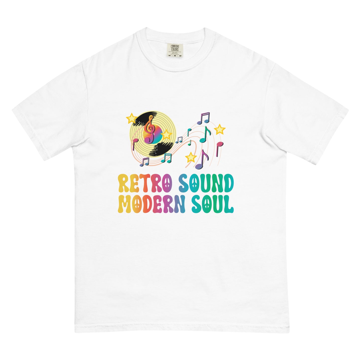 Retro Sound Modern Soul Unisex Comfort Colors heavyweight t-shirt