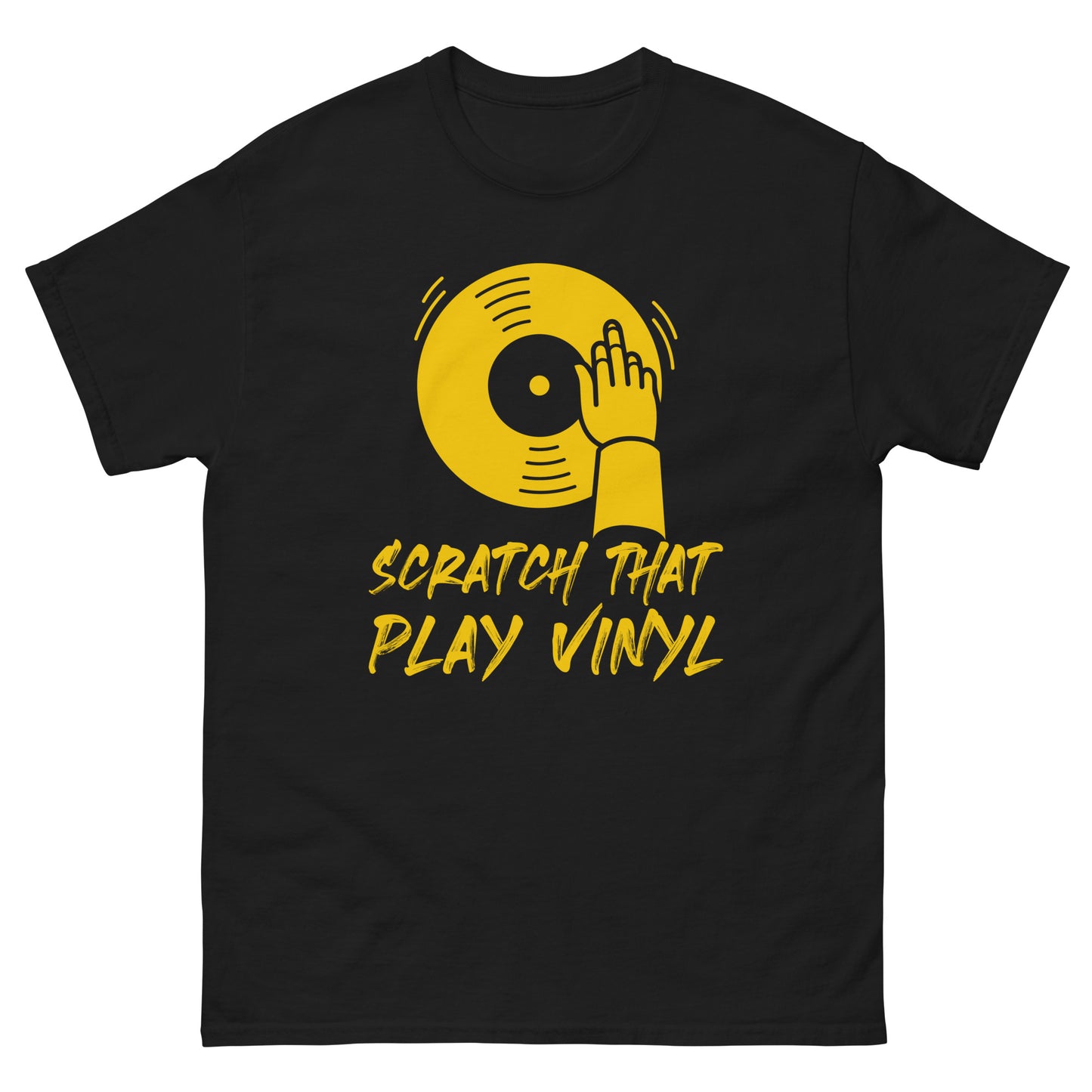 Scratch That Play Vinyl  Men's classic tee