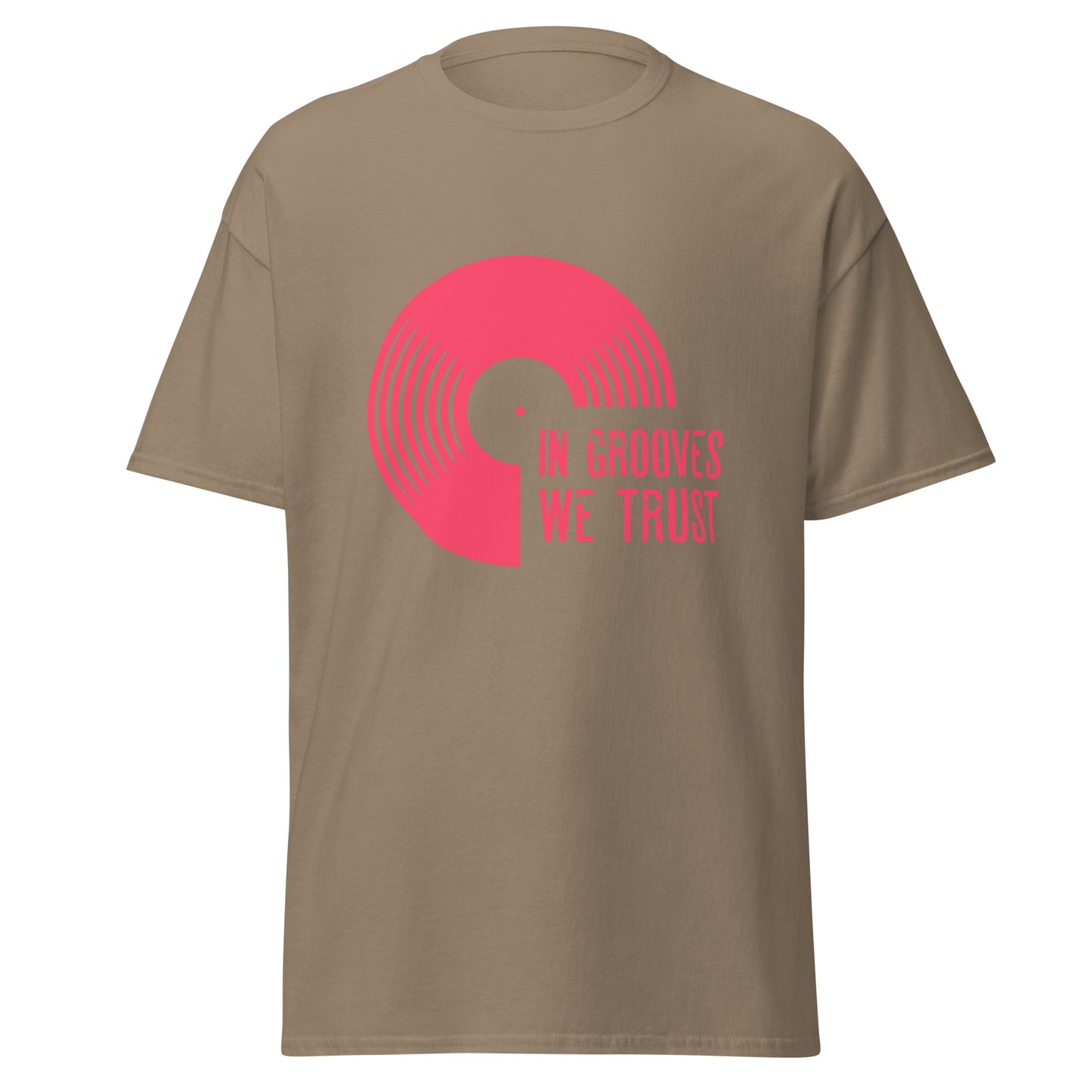 In Grooves We Trust Men's classic tee