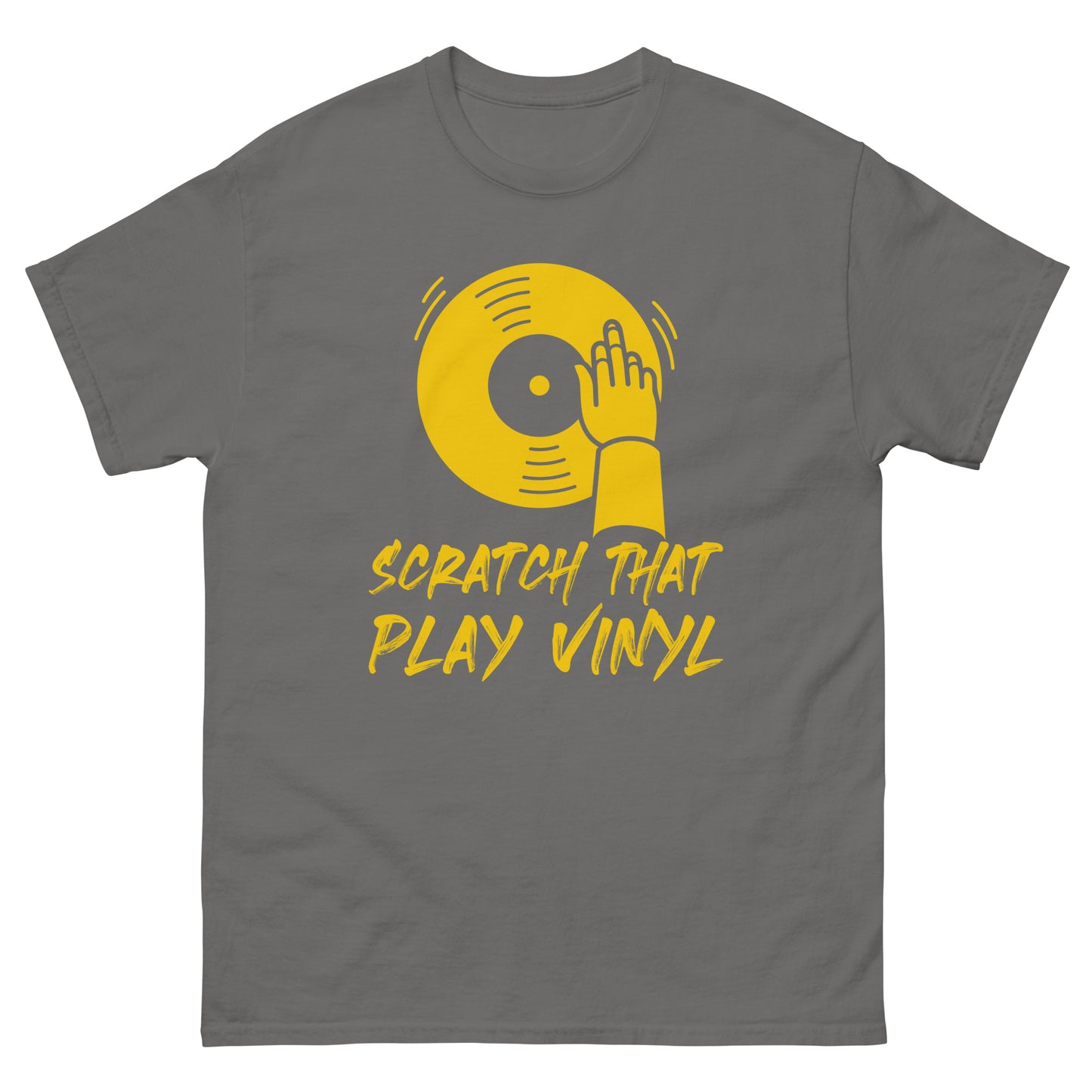 Scratch That Play Vinyl  Men's classic tee