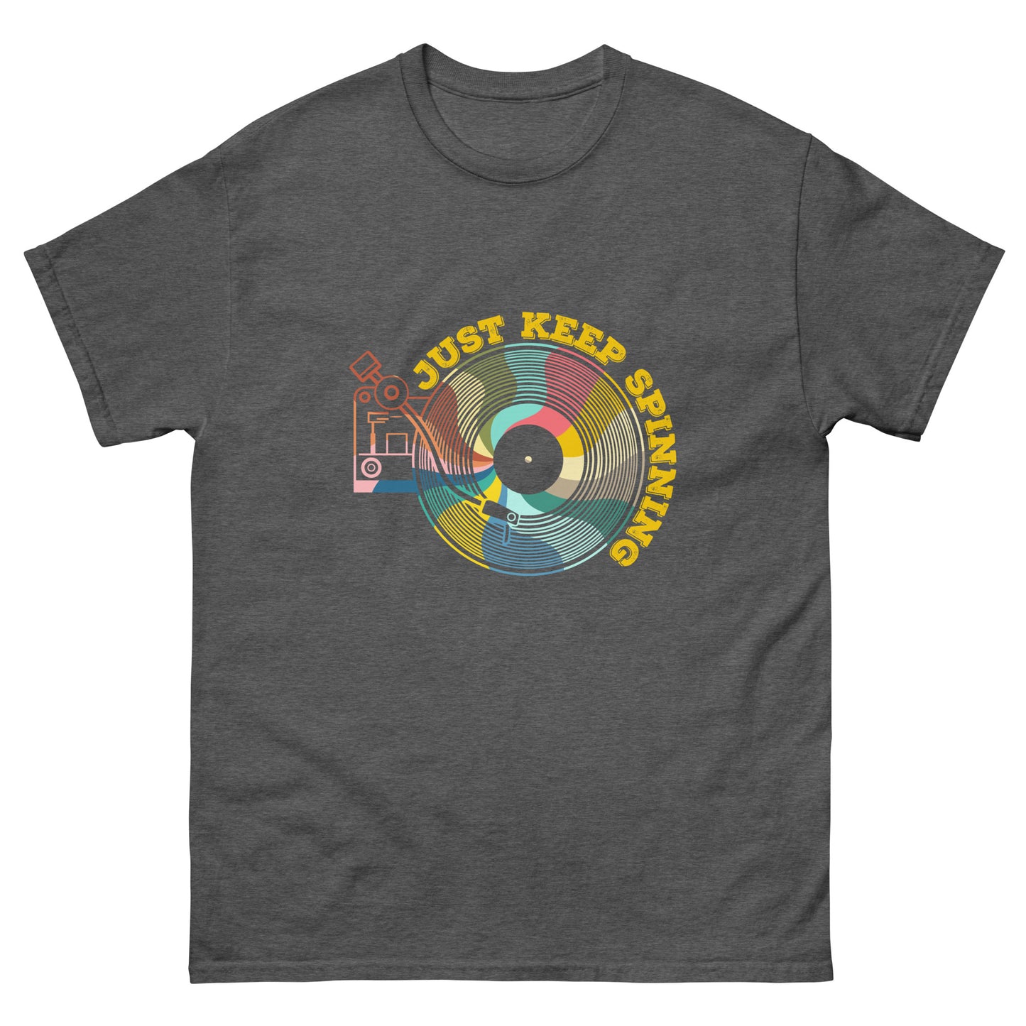 Just Keep Spinning Men's classic tee