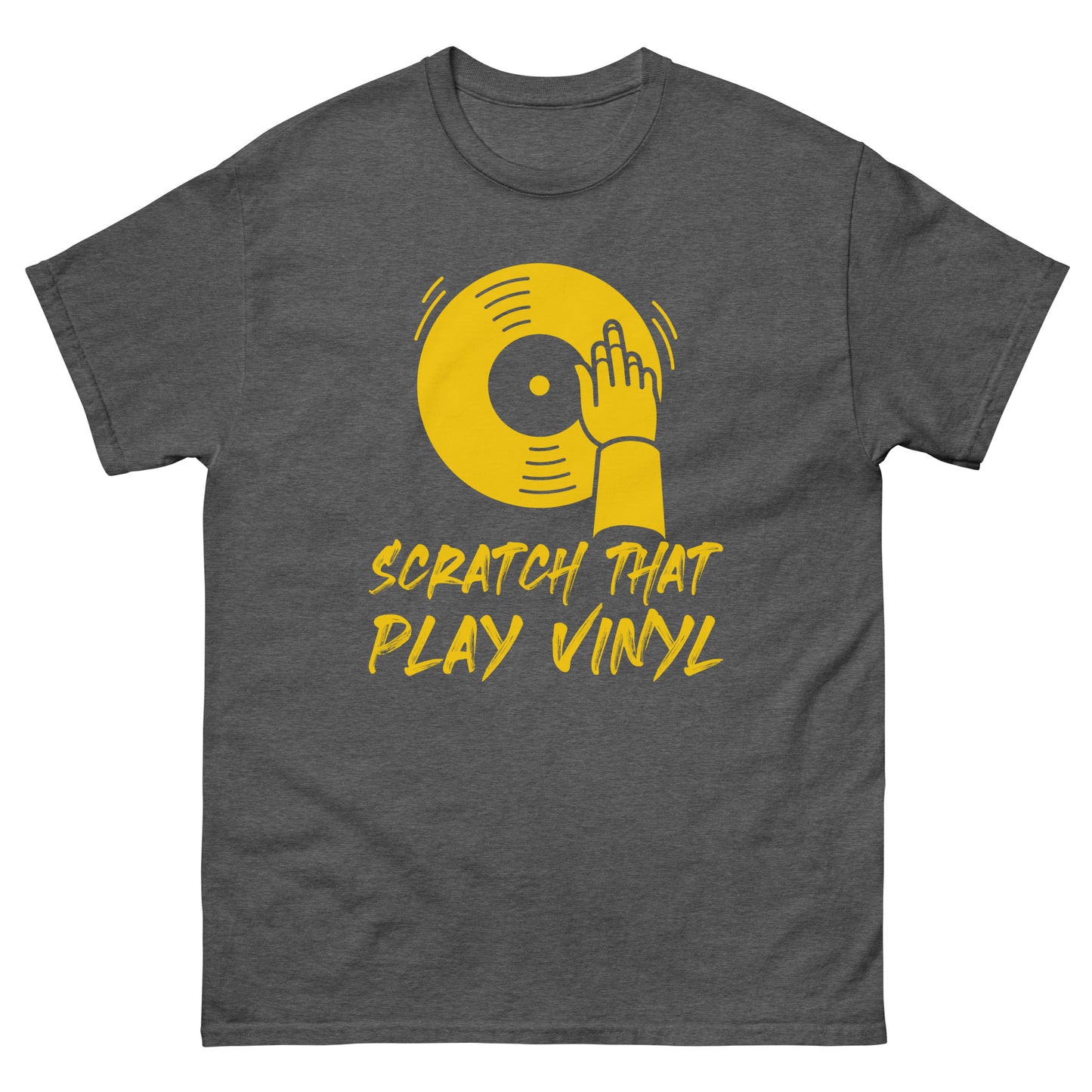 Scratch That Play Vinyl  Men's classic tee