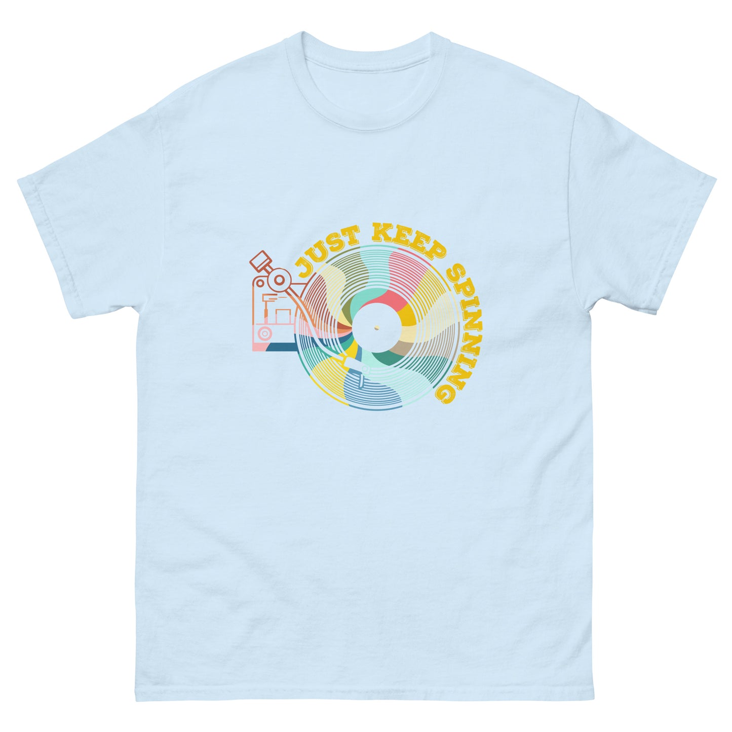 Just Keep Spinning Men's classic tee