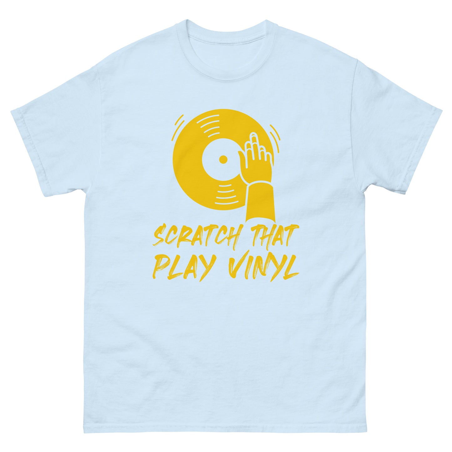 Scratch That Play Vinyl  Men's classic tee