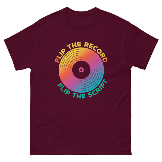 Flip the Record Men's classic tee