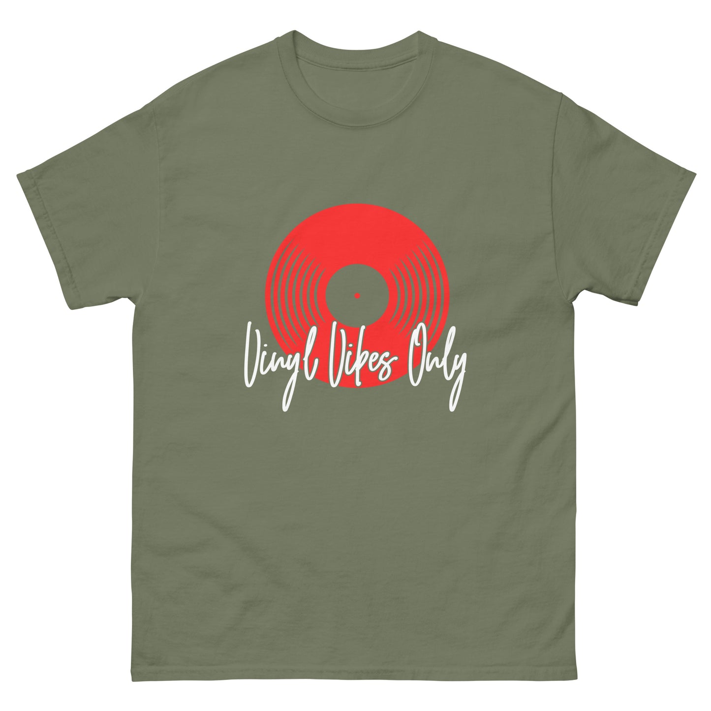 Vinyl Vibes Only Men's classic tee