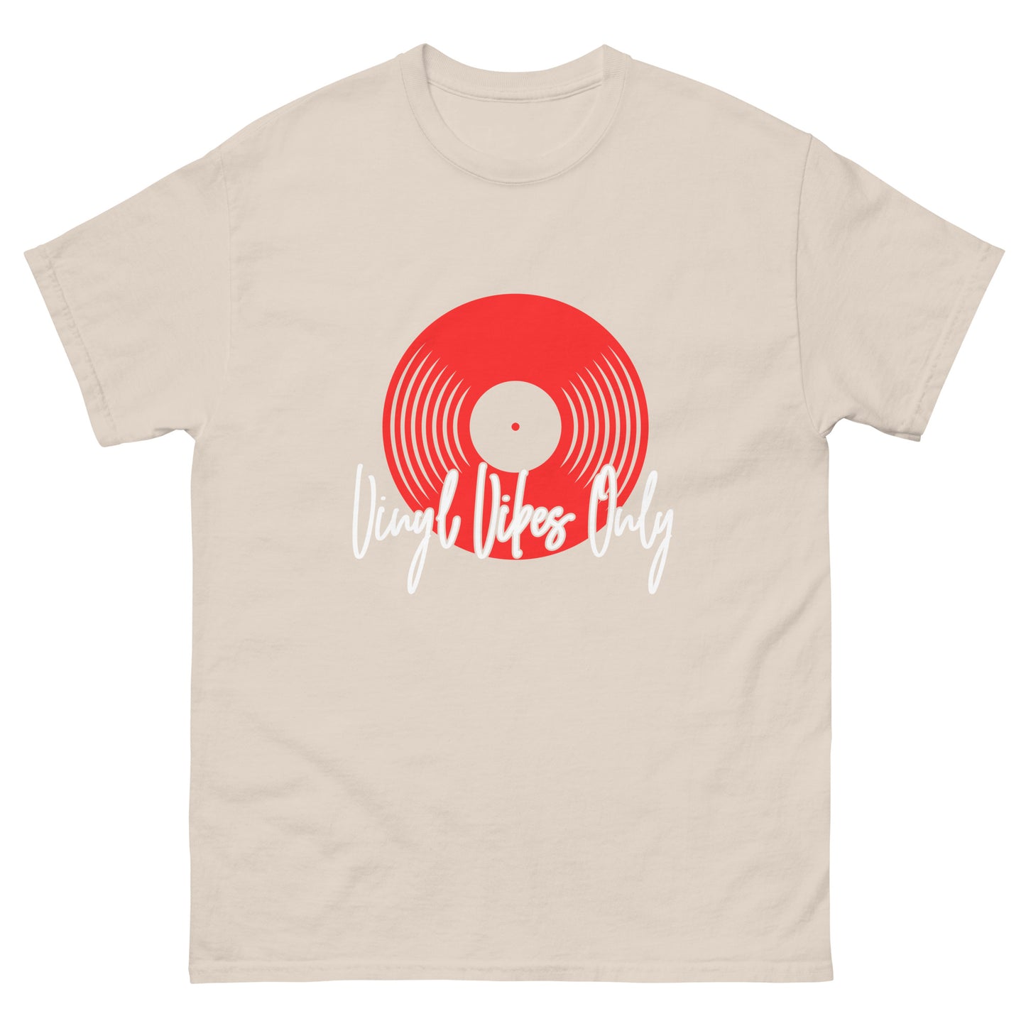 Vinyl Vibes Only Men's classic tee