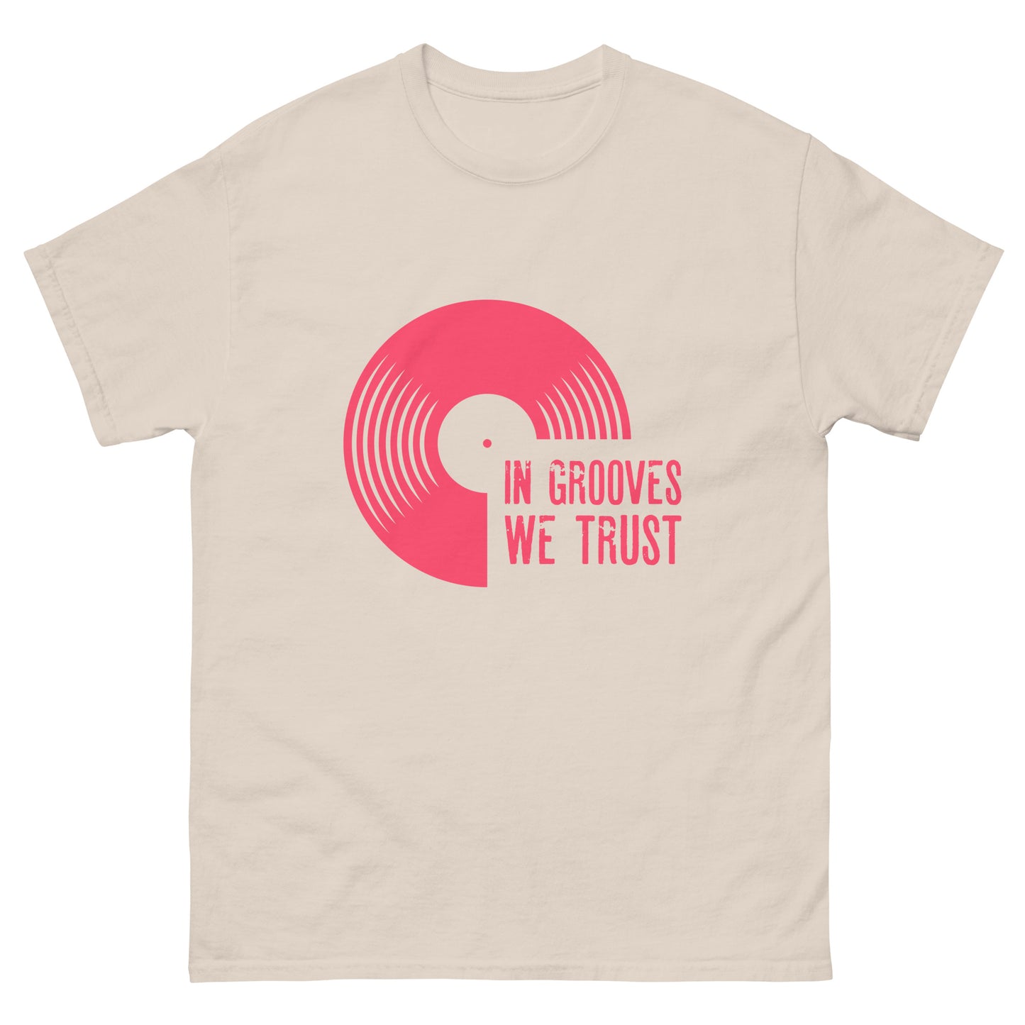 In Grooves We Trust Men's classic tee