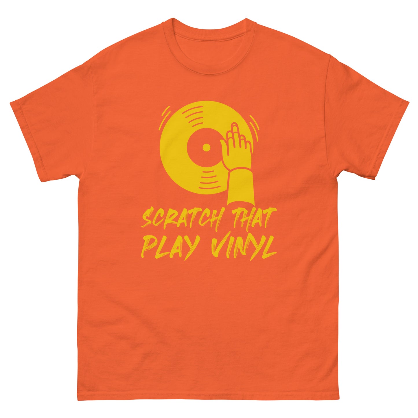 Scratch That Play Vinyl  Men's classic tee