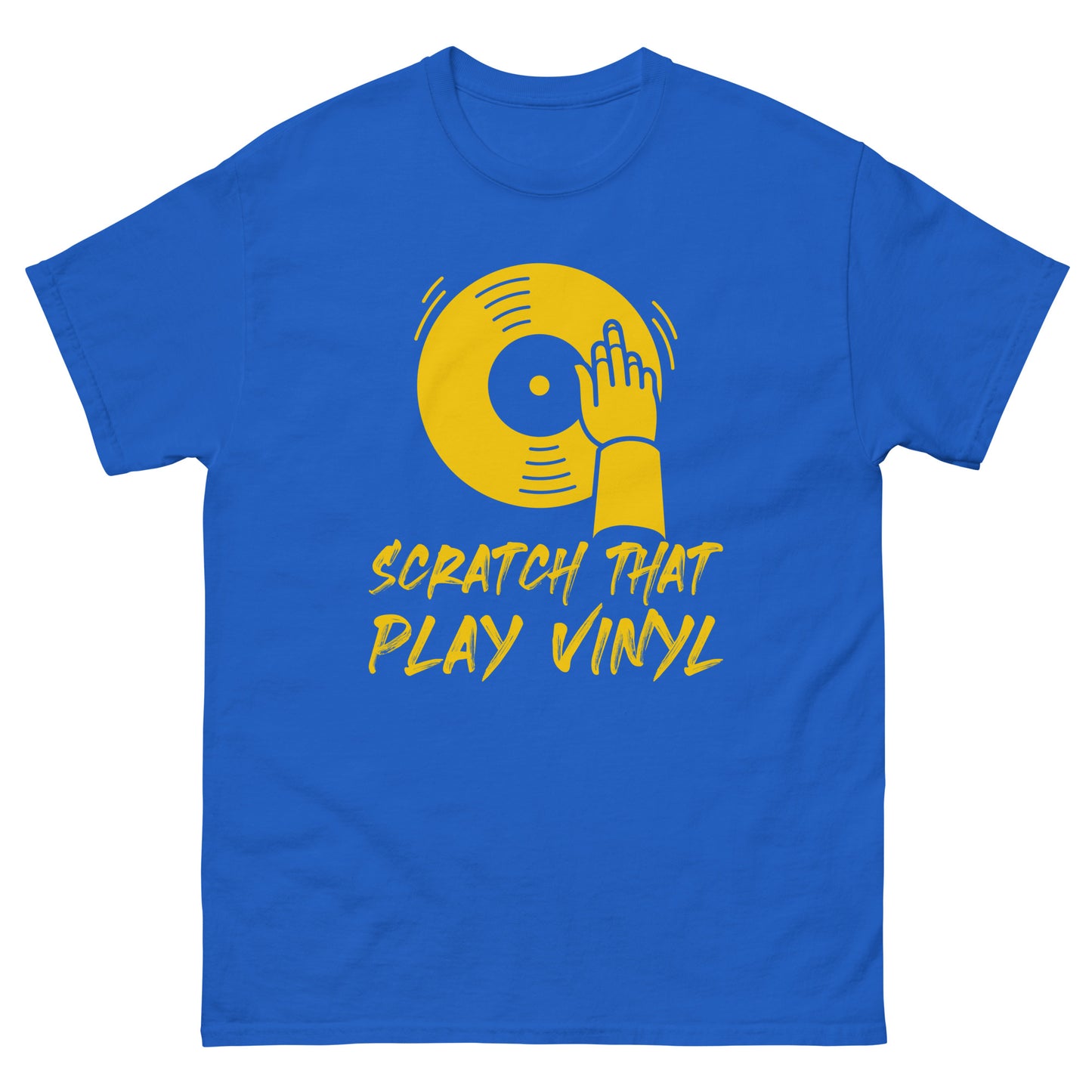 Scratch That Play Vinyl  Men's classic tee