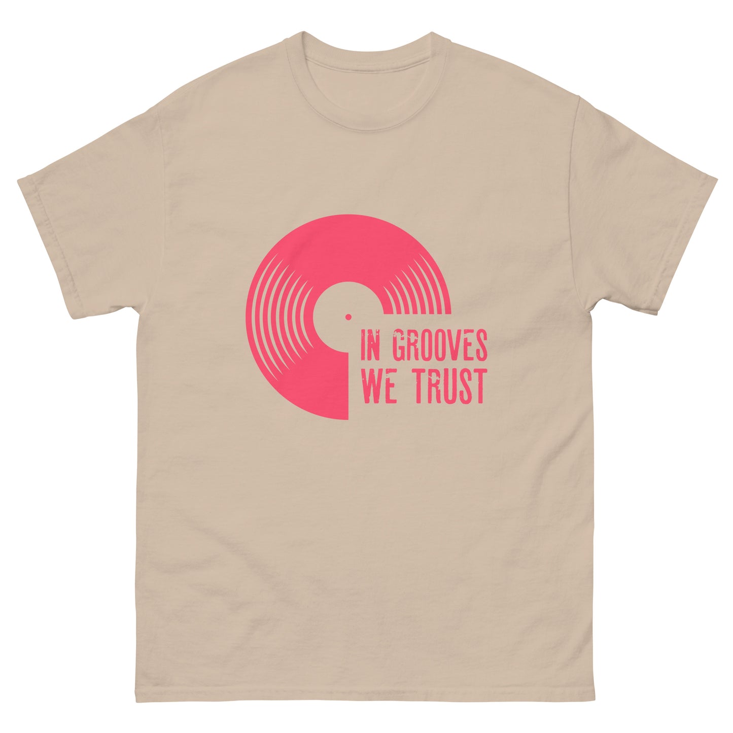 In Grooves We Trust Men's classic tee