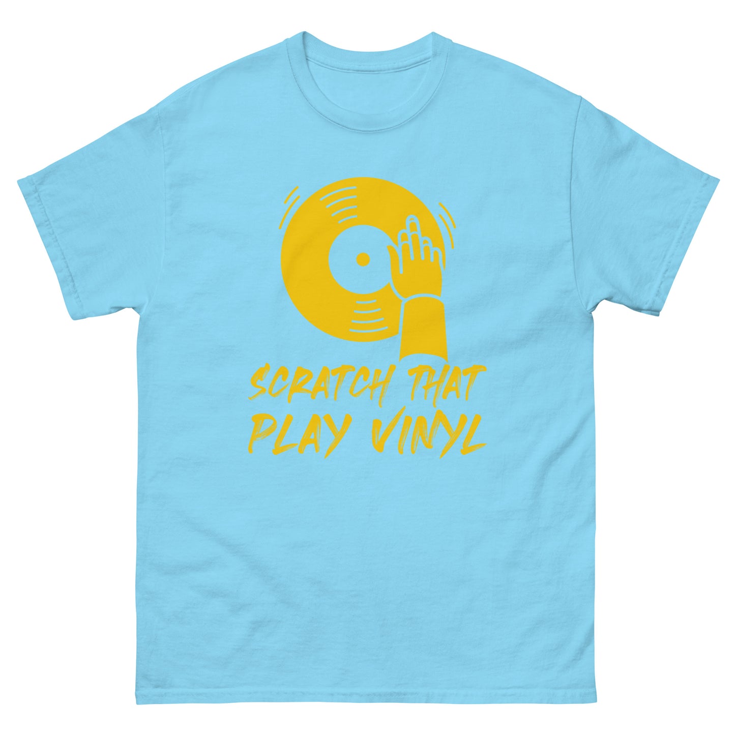 Scratch That Play Vinyl  Men's classic tee