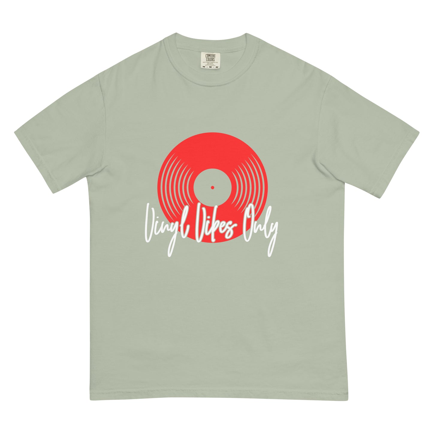 Vinyl Vibes Only Unisex Comfort Colors heavyweight t-shirt