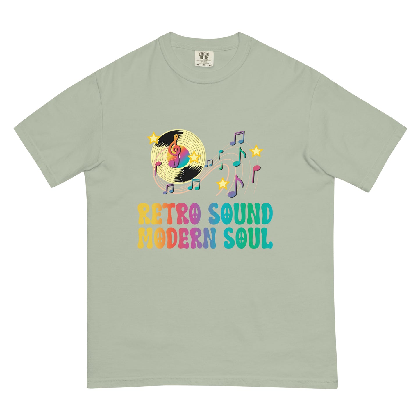 Retro Sound Modern Soul  Unisex Comfort Colors heavyweight t-shirt