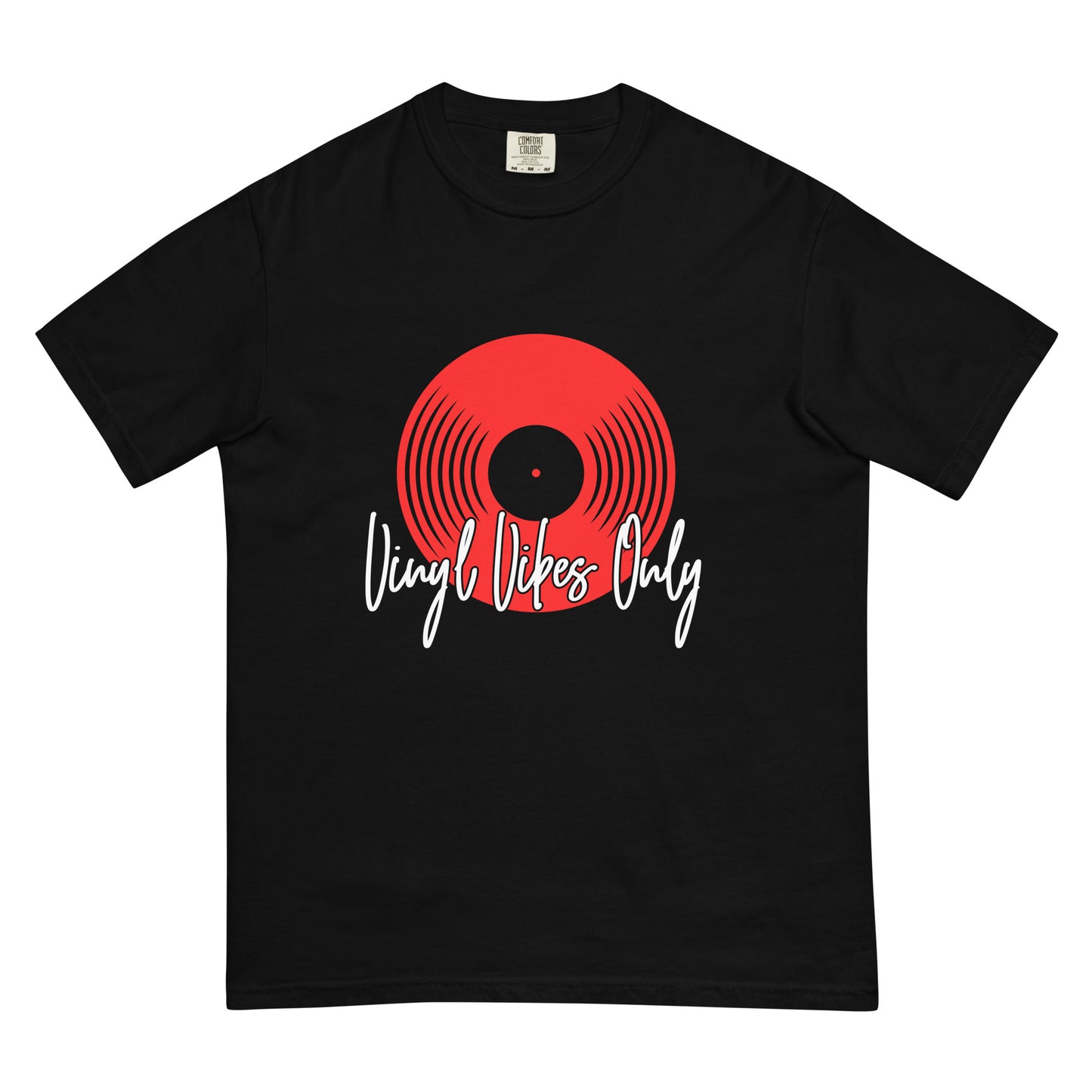 Vinyl Vibes Only Unisex Comfort Colors heavyweight t-shirt