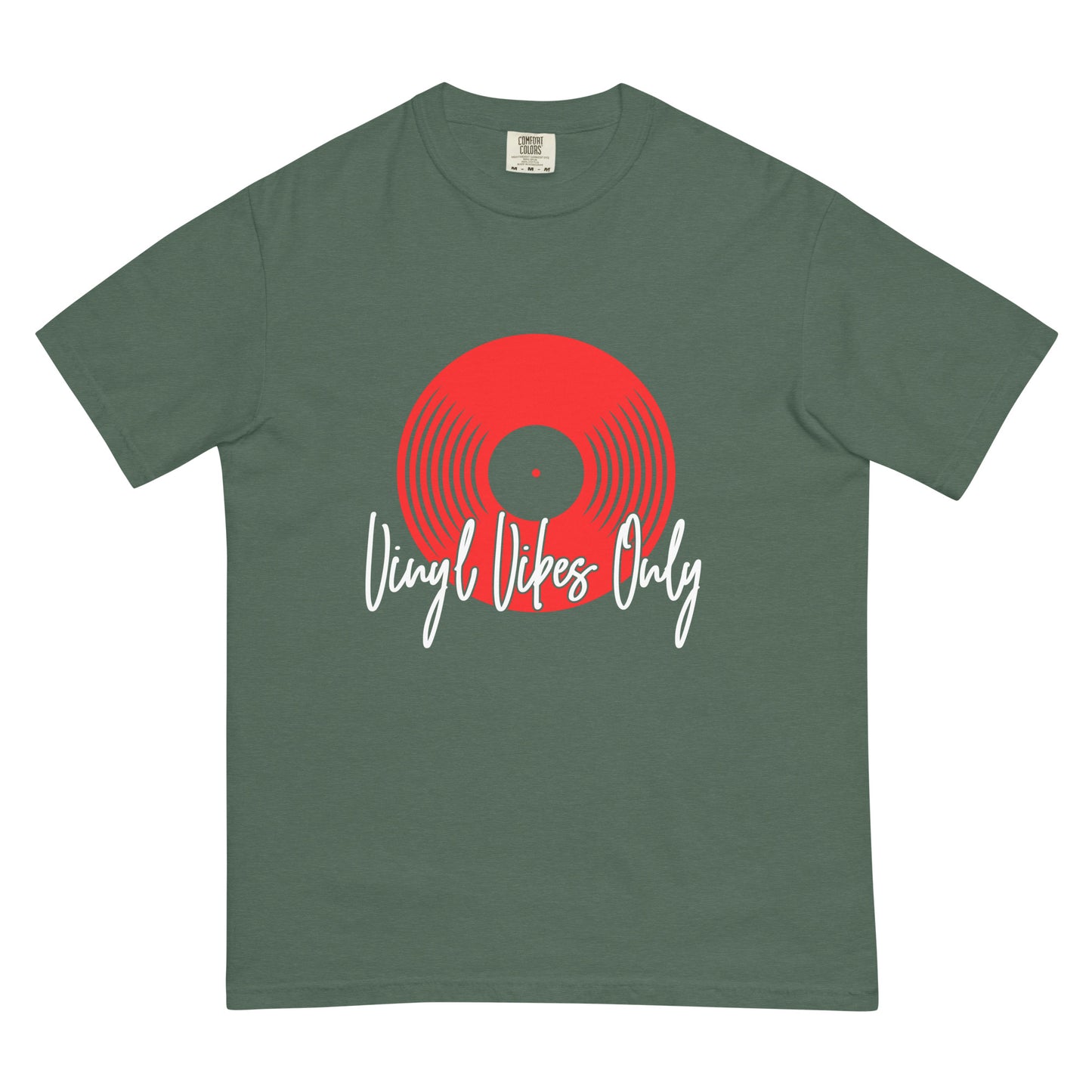 Vinyl Vibes Only Unisex Comfort Colors heavyweight t-shirt