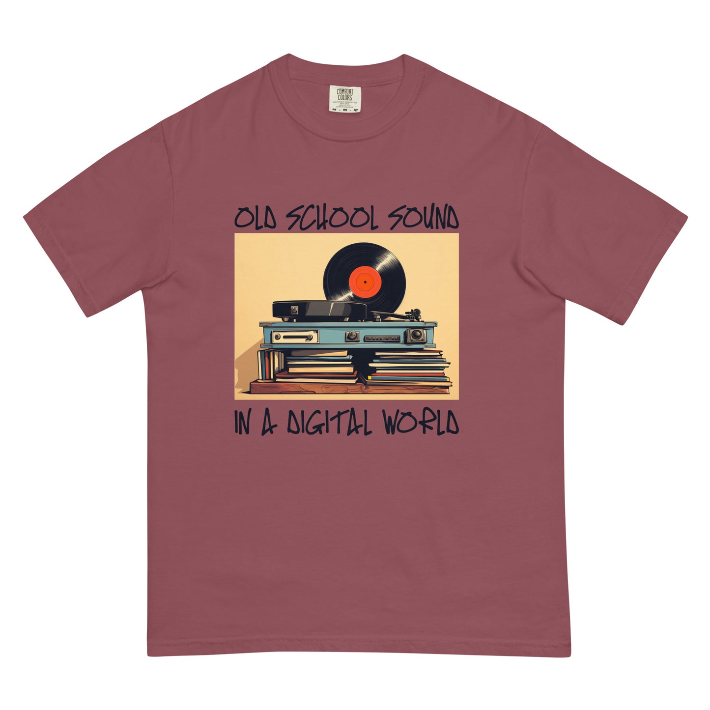 Old School Sound Unisex Comfort Colors heavyweight t-shirt