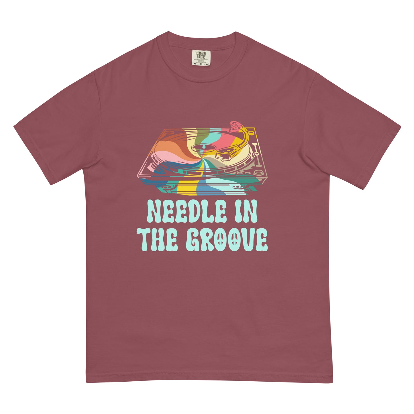 Needle in the Groove Unisex Comfort Colors heavyweight t-shirt