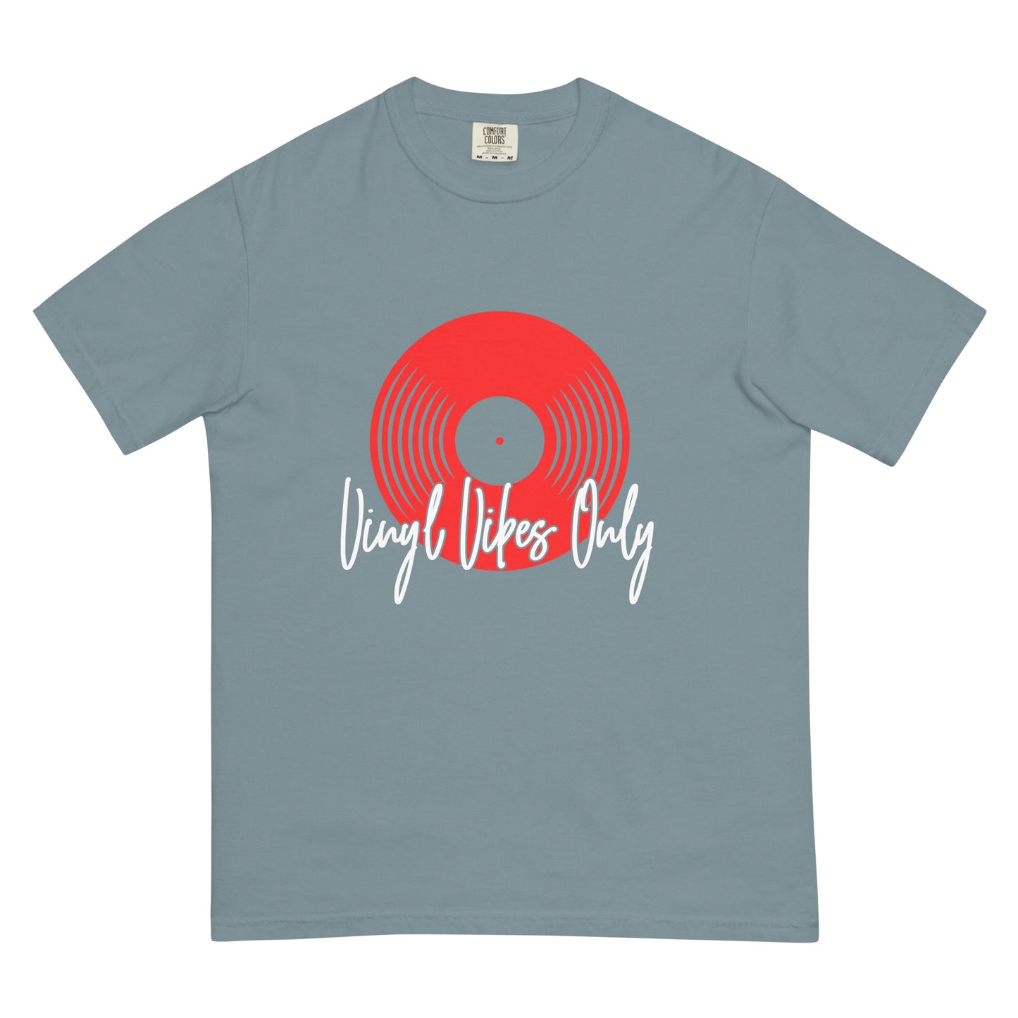 Vinyl Vibes Only Unisex Comfort Colors heavyweight t-shirt