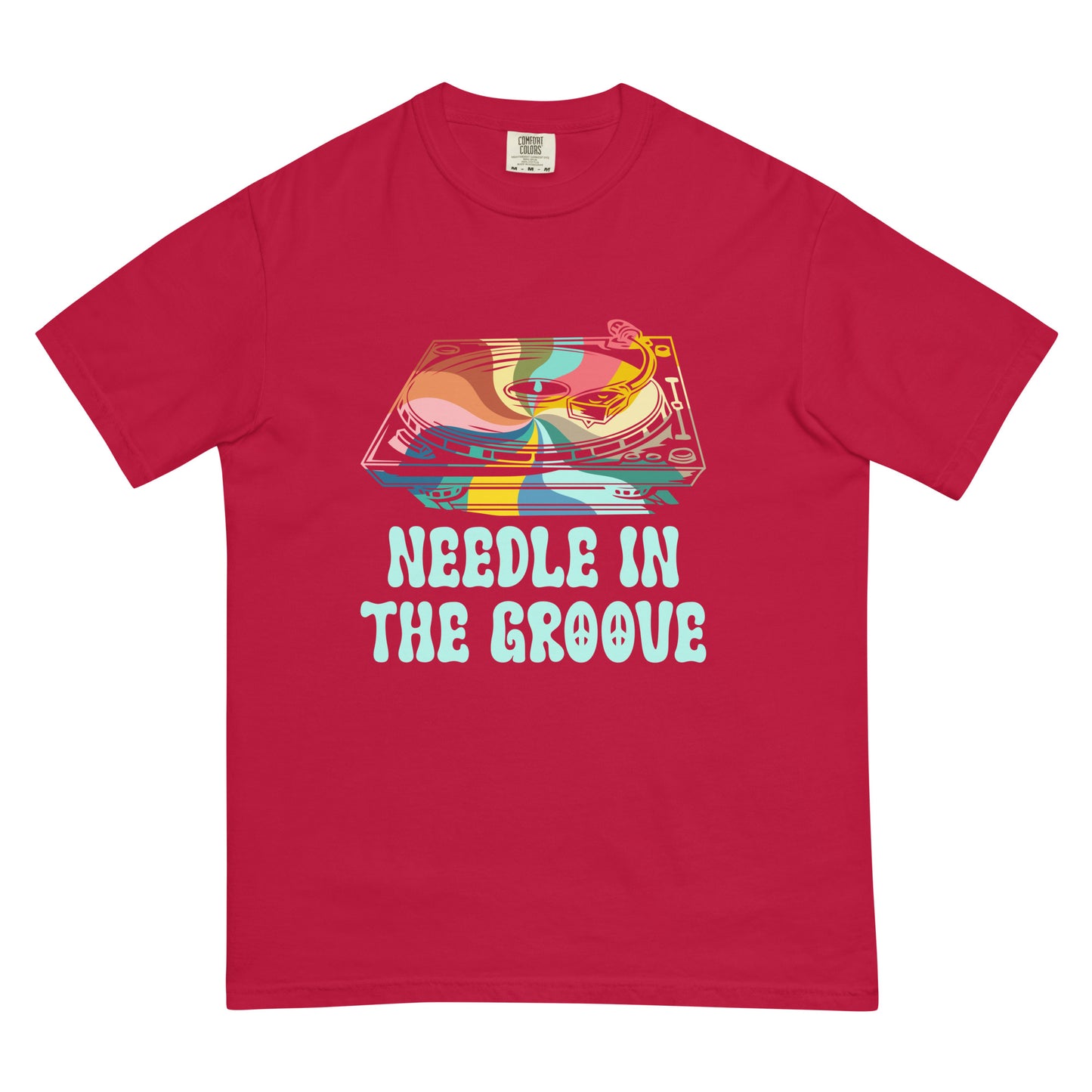 Needle in the Groove Unisex Comfort Colors heavyweight t-shirt