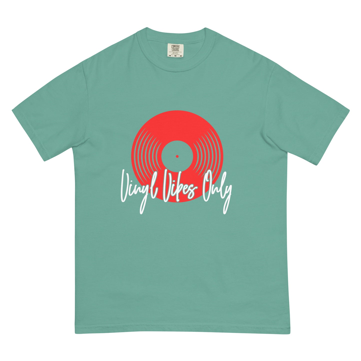 Vinyl Vibes Only Unisex Comfort Colors heavyweight t-shirt