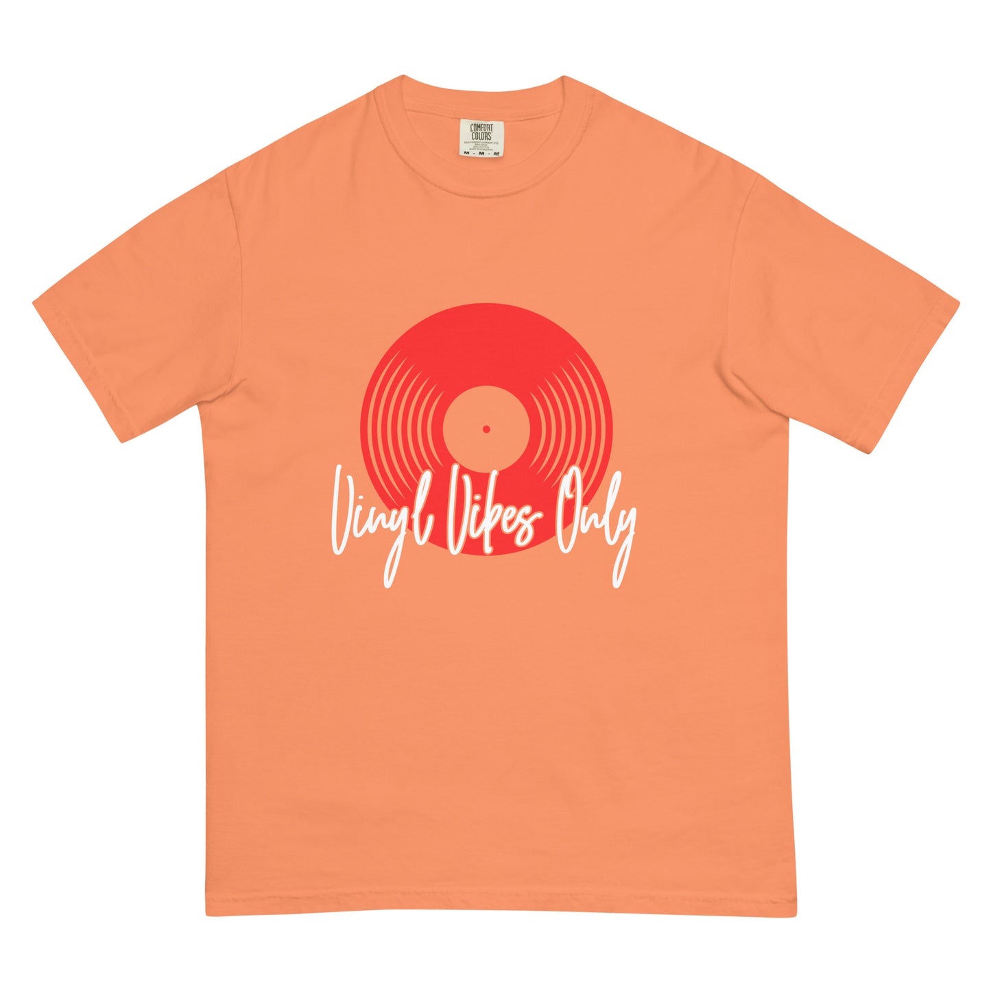 Vinyl Vibes Only Unisex Comfort Colors heavyweight t-shirt