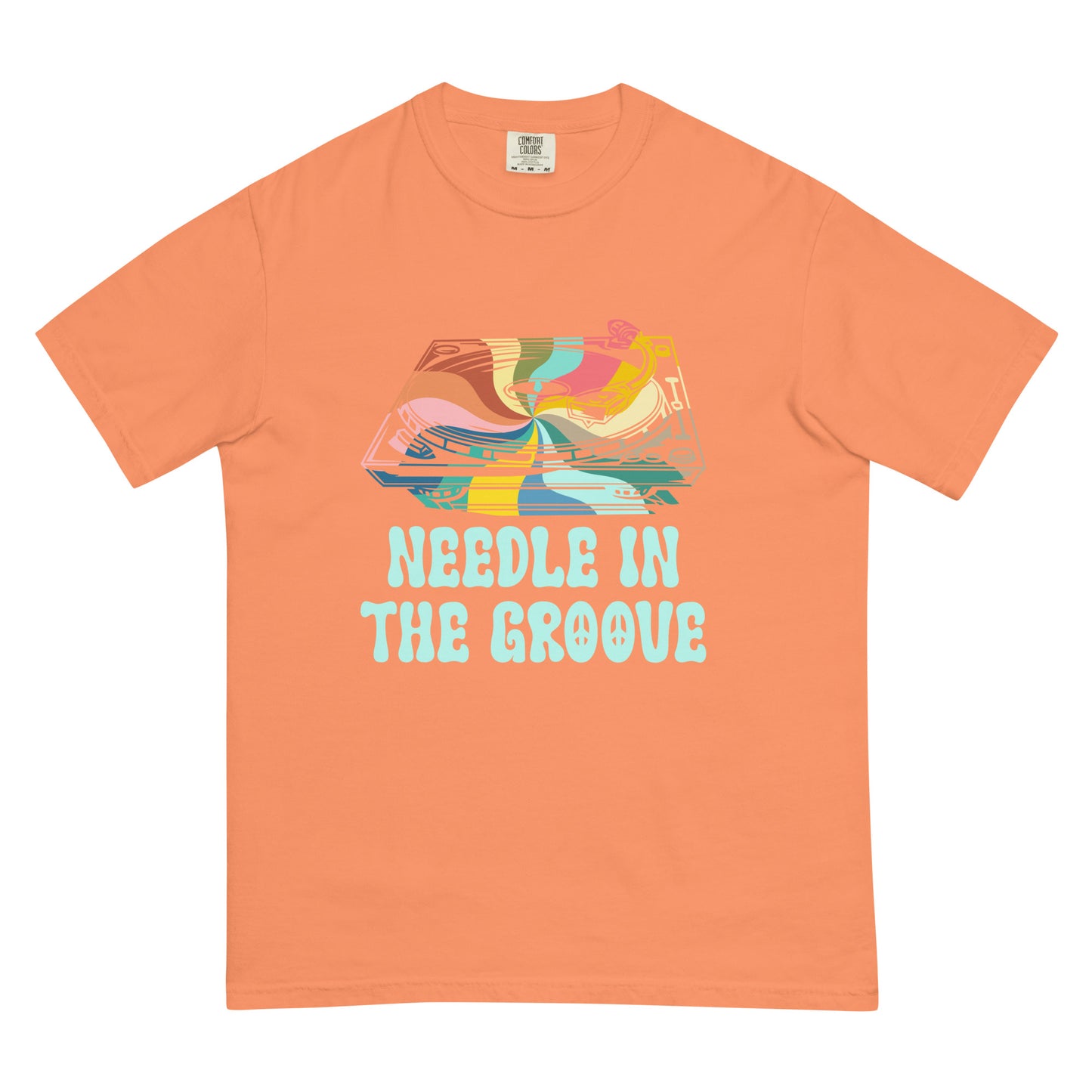 Needle in the Groove Unisex Comfort Colors heavyweight t-shirt