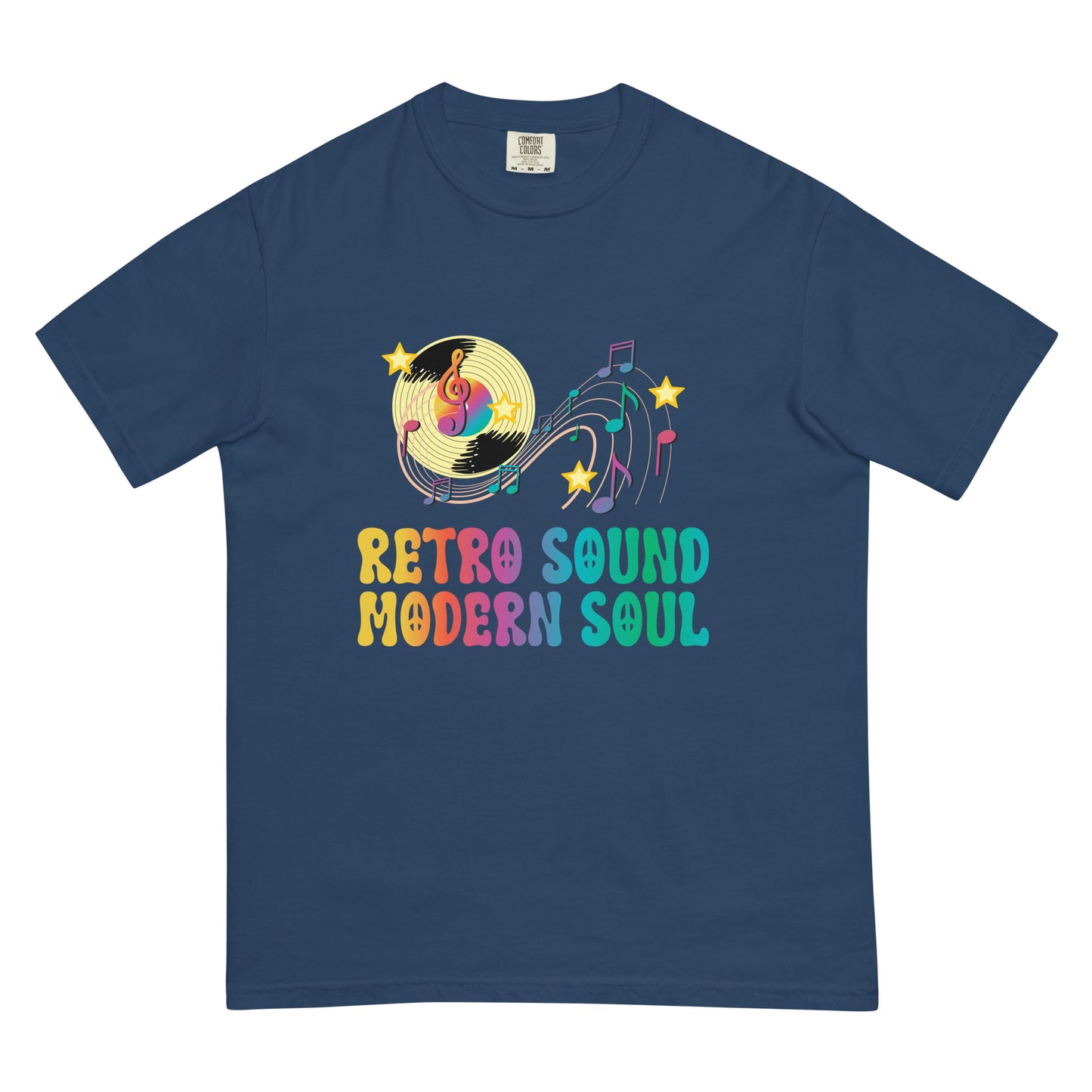 Retro Sound Modern Soul  Unisex Comfort Colors heavyweight t-shirt