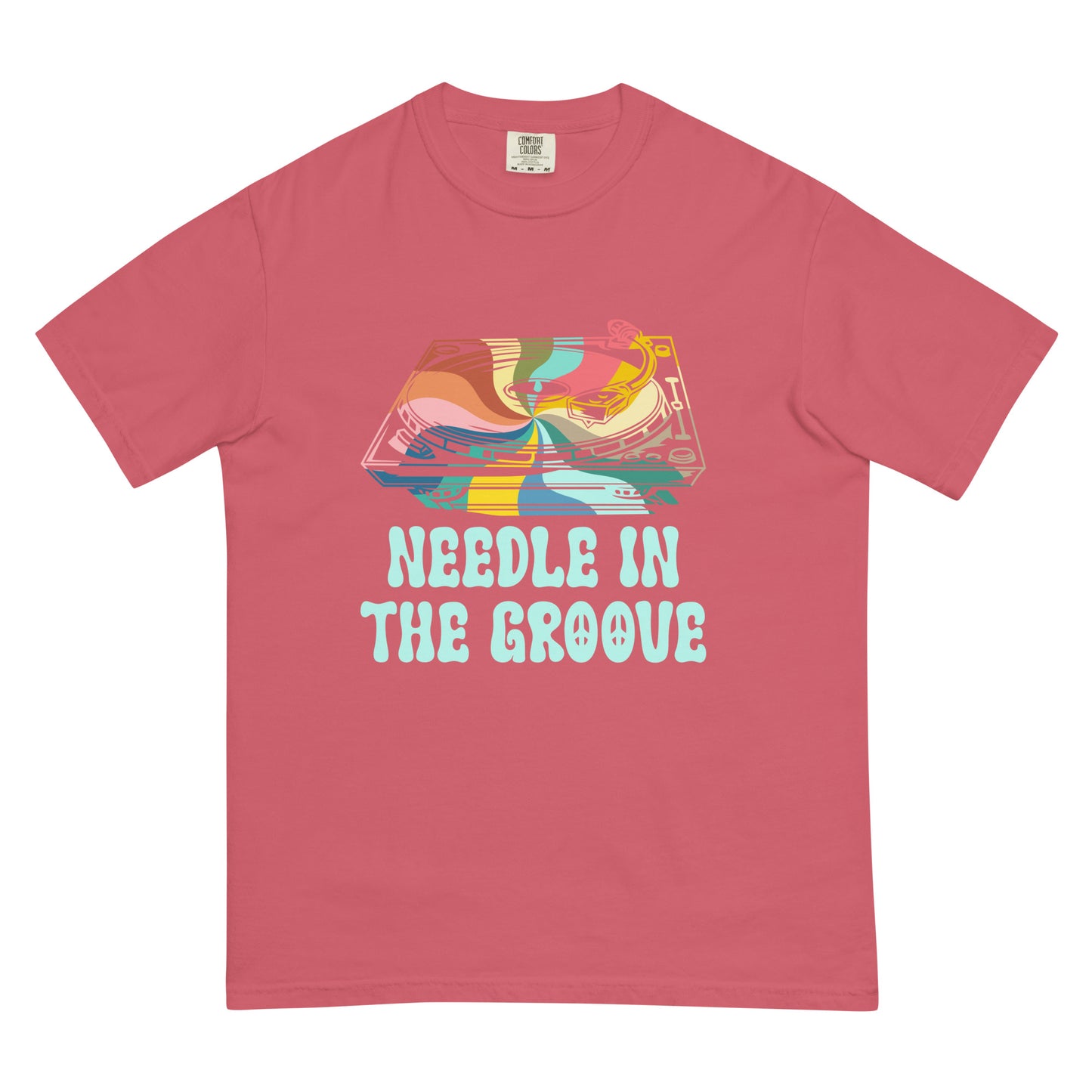 Needle in the Groove Unisex Comfort Colors heavyweight t-shirt