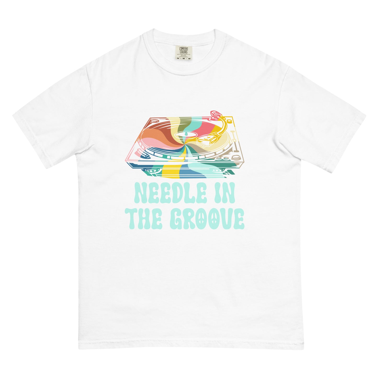 Needle in the Groove Unisex Comfort Colors heavyweight t-shirt