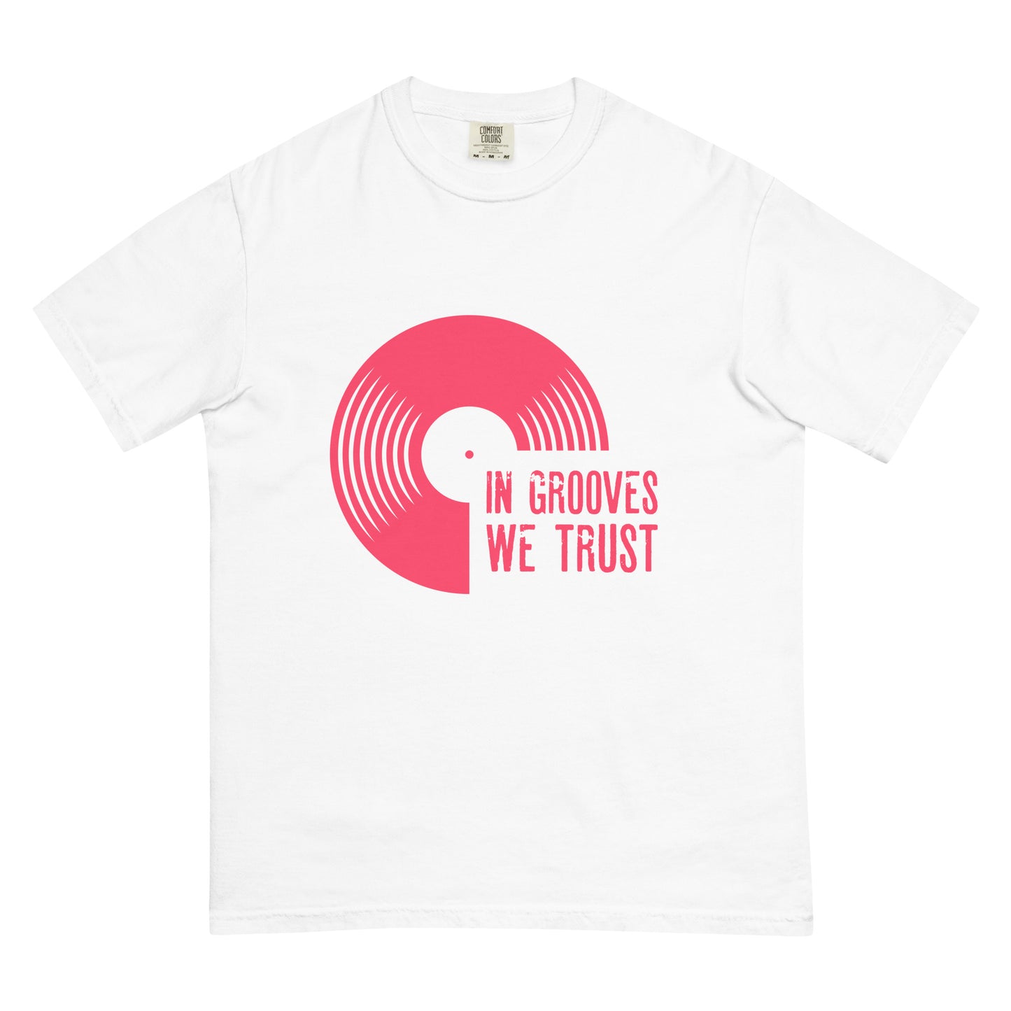 In Grooves We Trust Unisex Comfort Colors heavyweight t-shirt