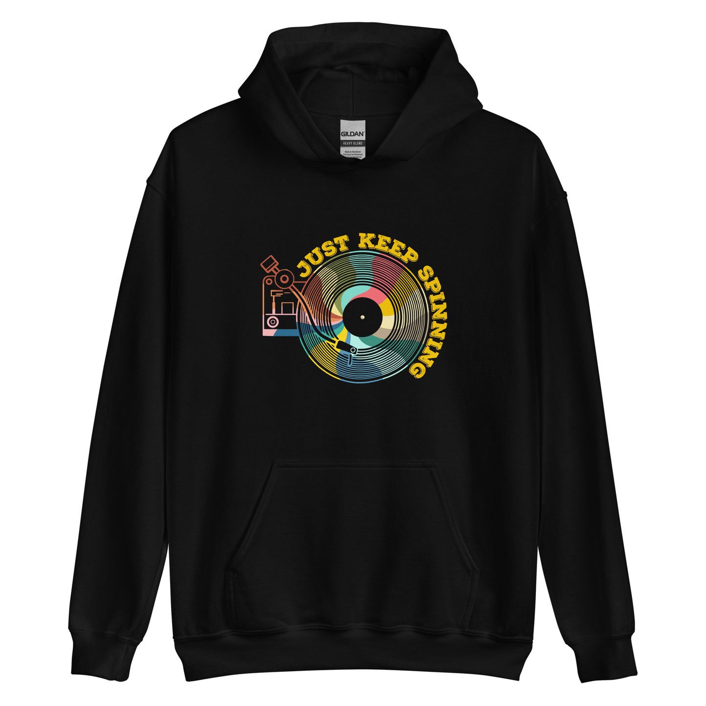 Just Keep Spinning Unisex Hoodie