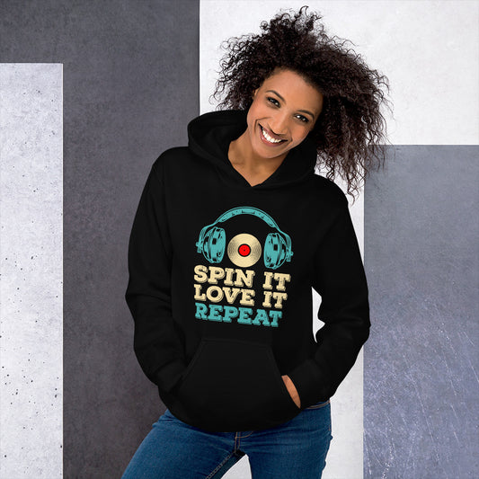 Spin It Love It Unisex Hoodie