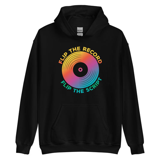 Flip the Record Unisex Hoodie