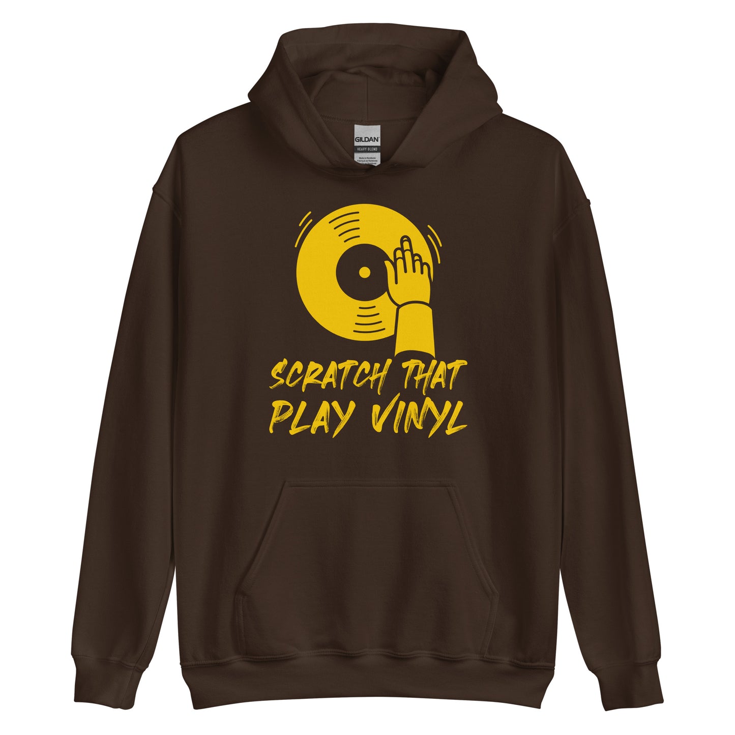 Scratch That Play Vinyl Unisex Hoodie