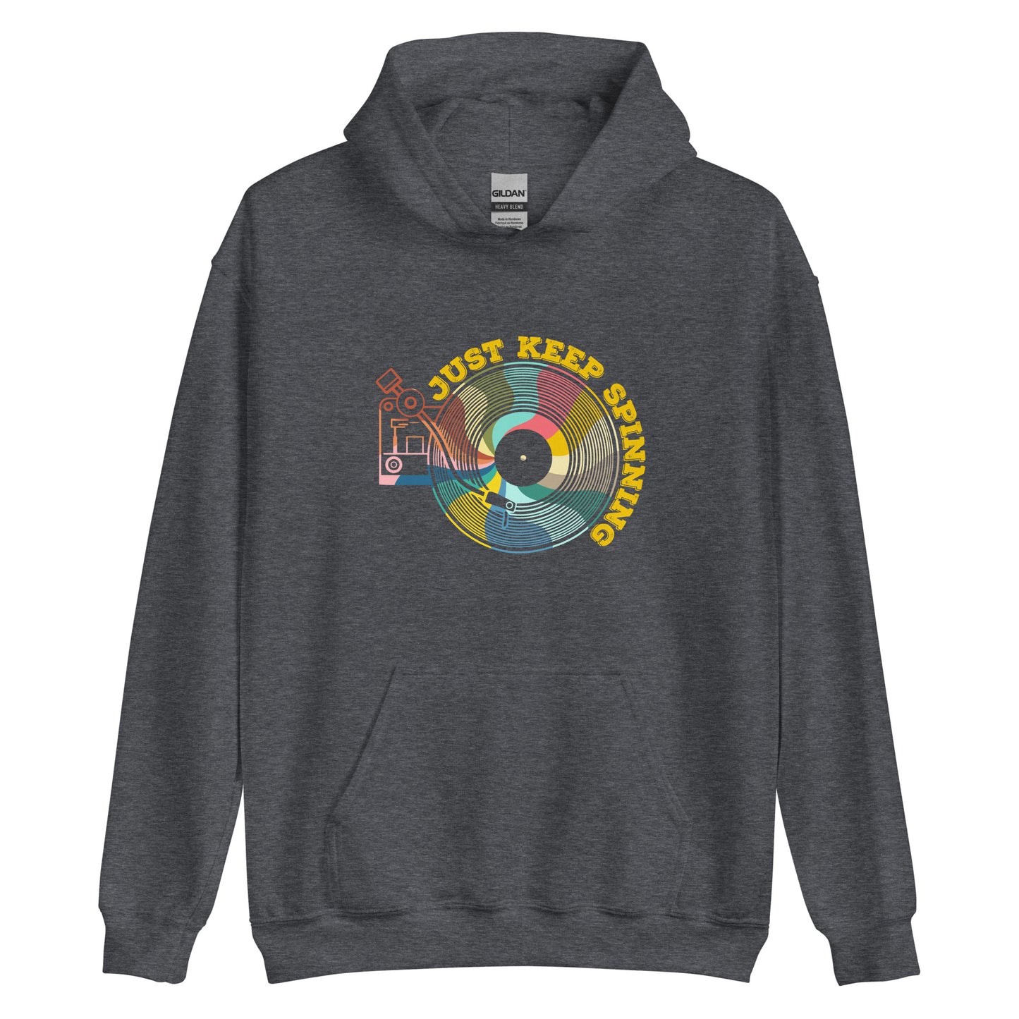 Just Keep Spinning Unisex Hoodie