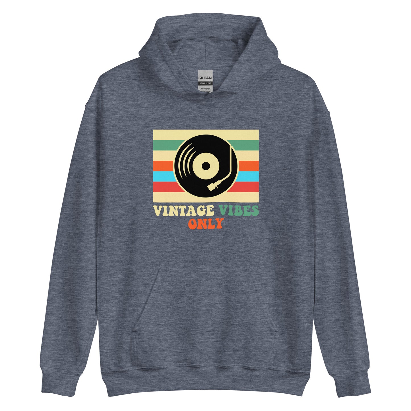 Vintage Vibes Only Unisex Hoodie