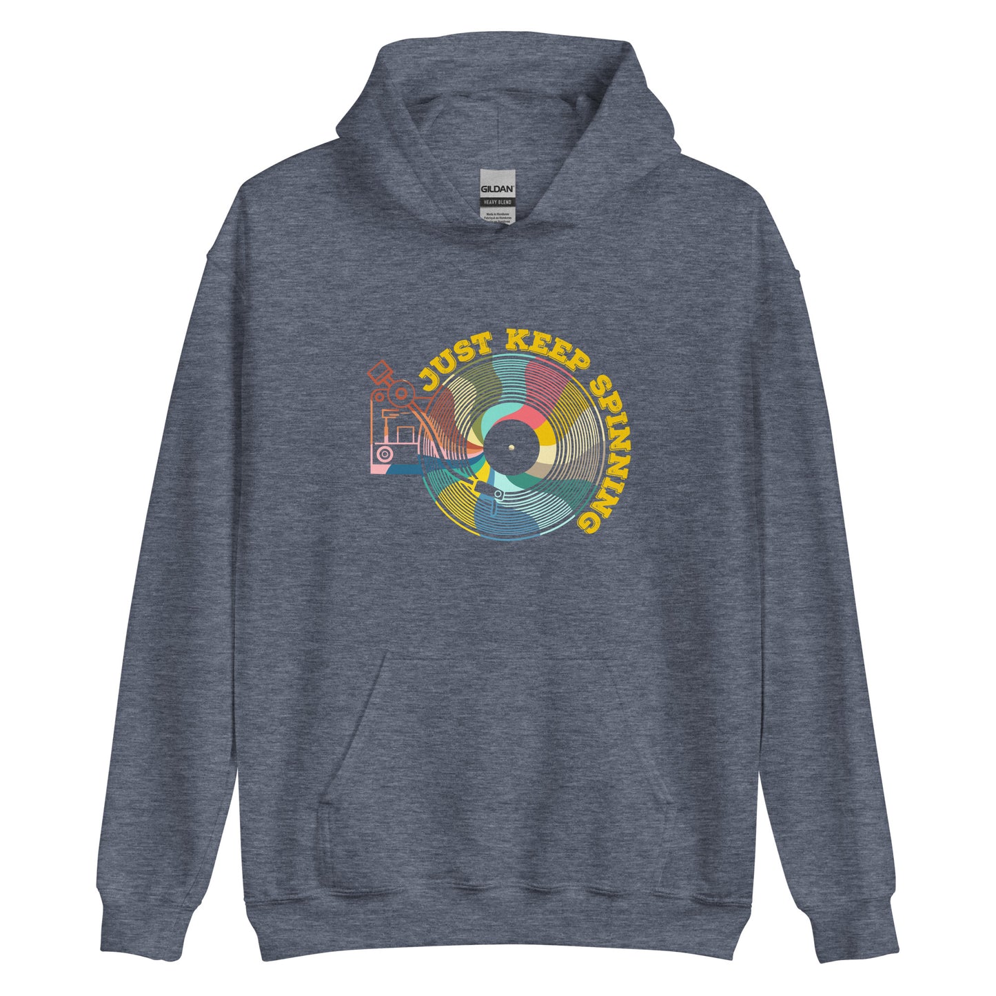 Just Keep Spinning Unisex Hoodie